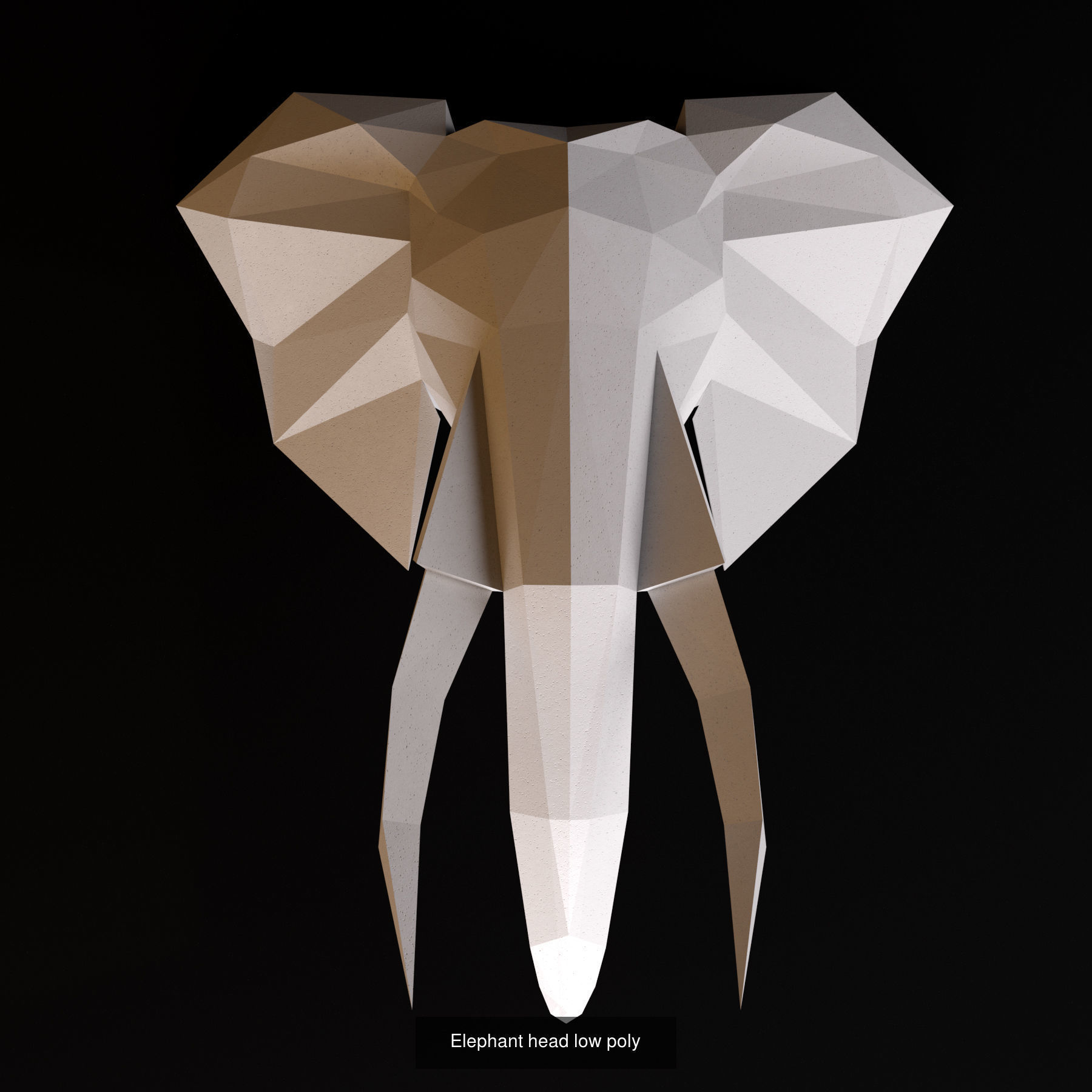 Animals low poly 3D Model Collection_1