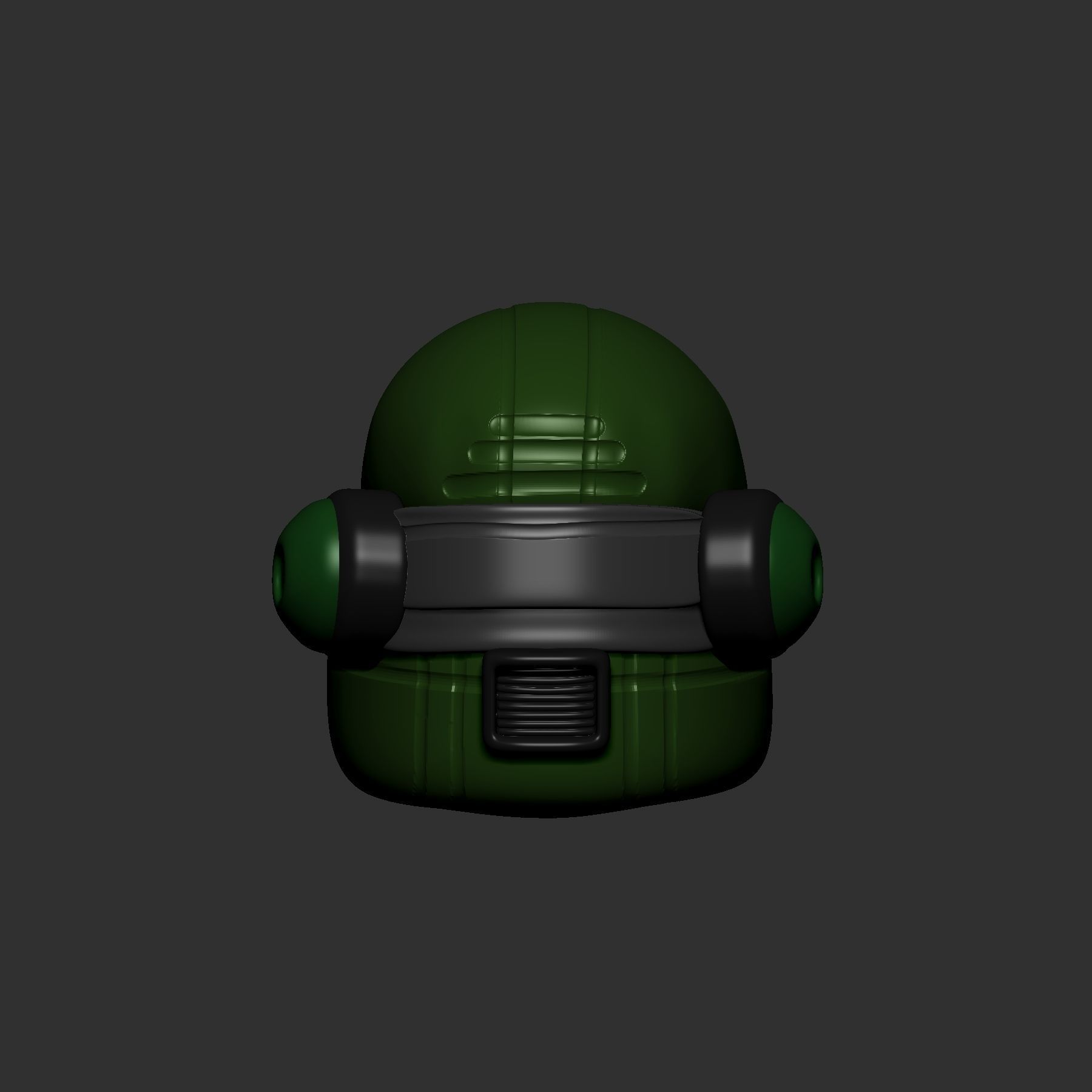 helmet high poly sculpt 3d printable ver 7 3D model 3D model_1