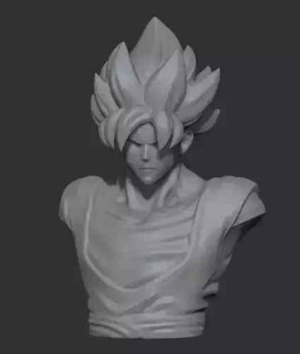 Goku bust