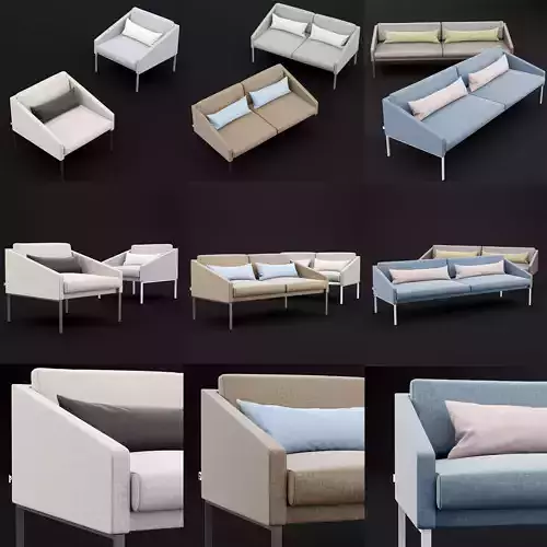 Chair and sofa Solo from BT Design