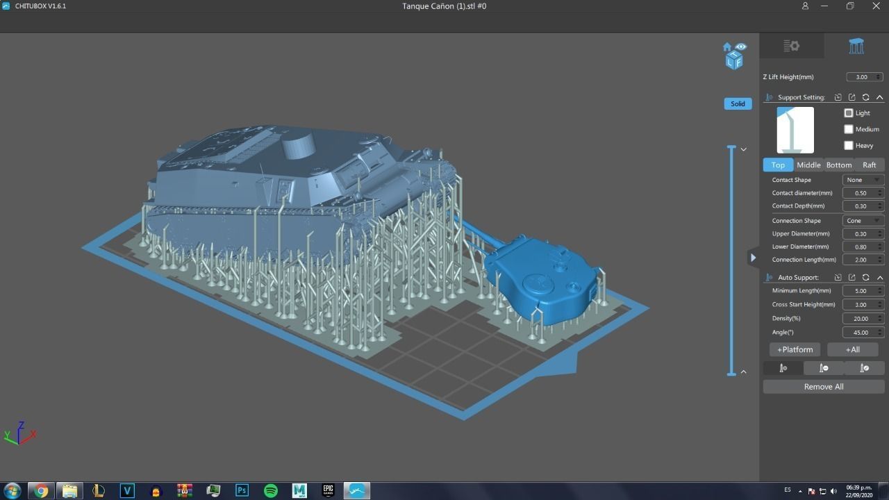 Tank M6 for 3D Printing  3D print model_2