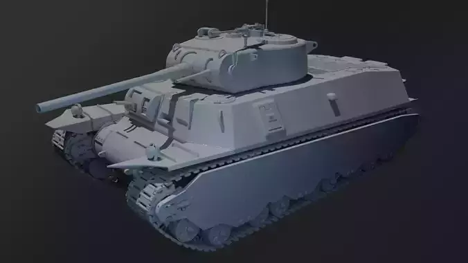 Tank M6 for 3D Printing 