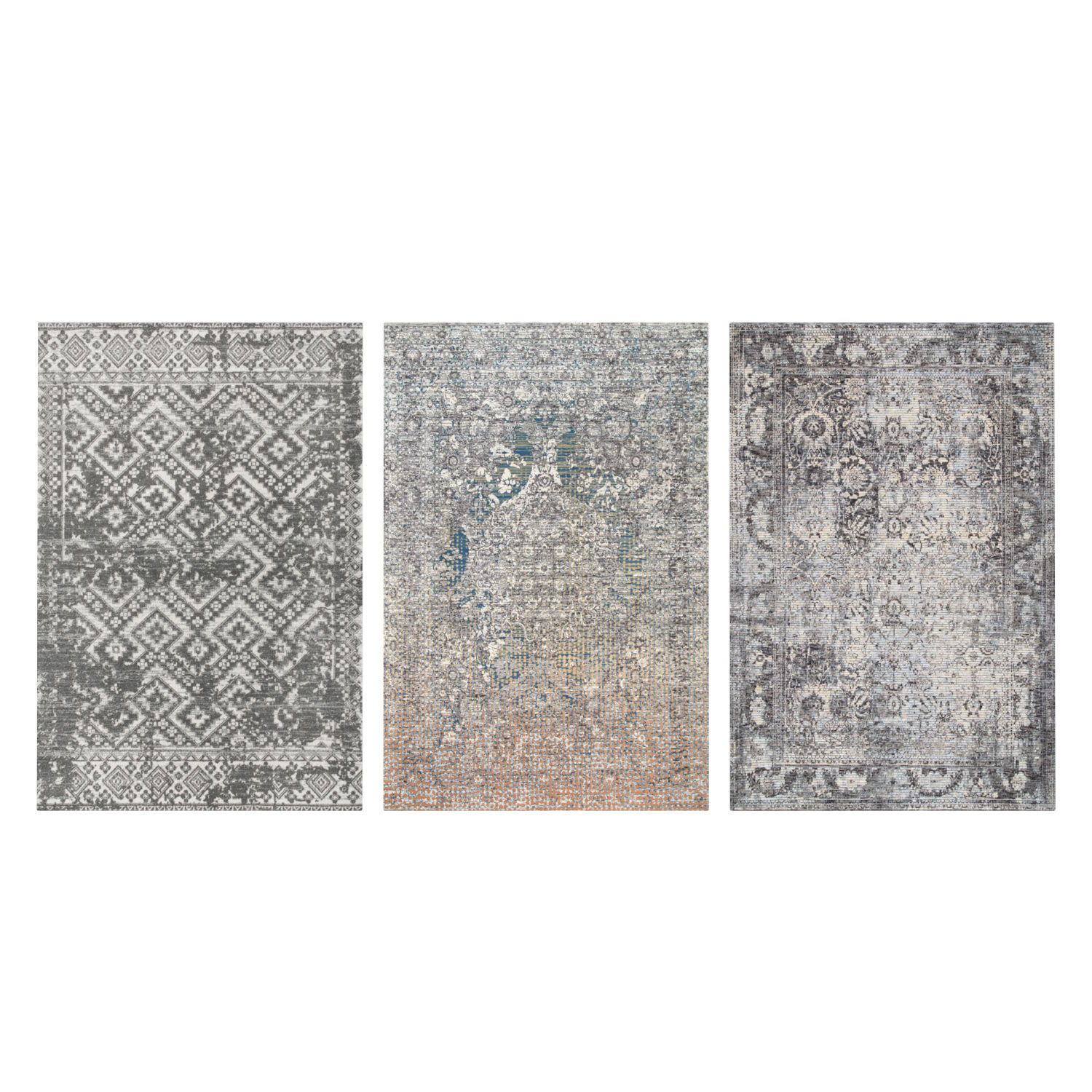 Rug Set 1521 3D model_6