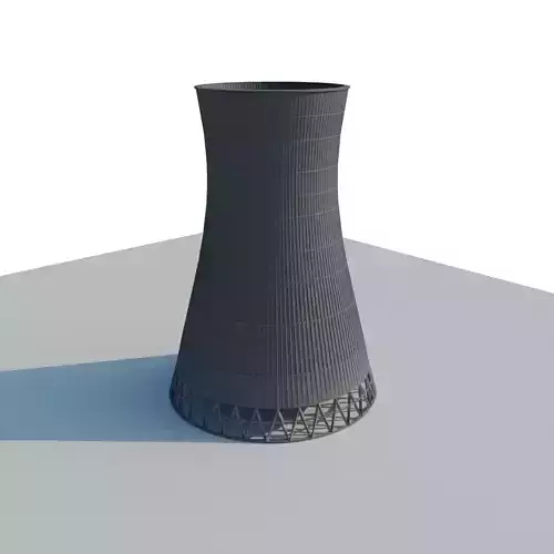 Nuclear Plant Chimney