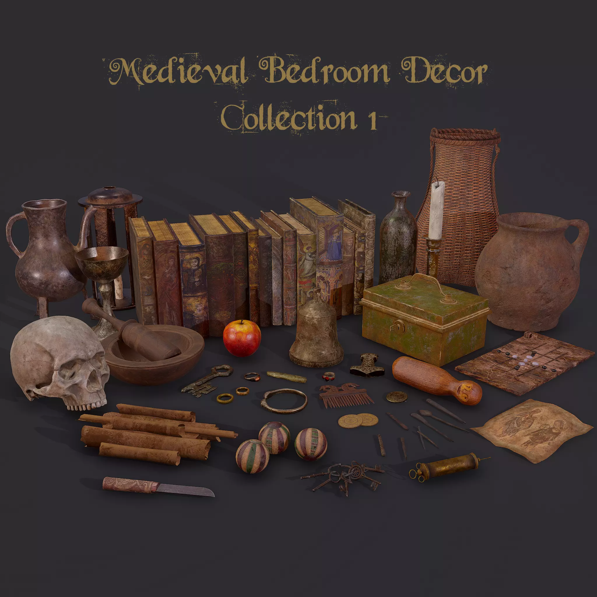 Medieval Bedroom Decor Collection 1 _0