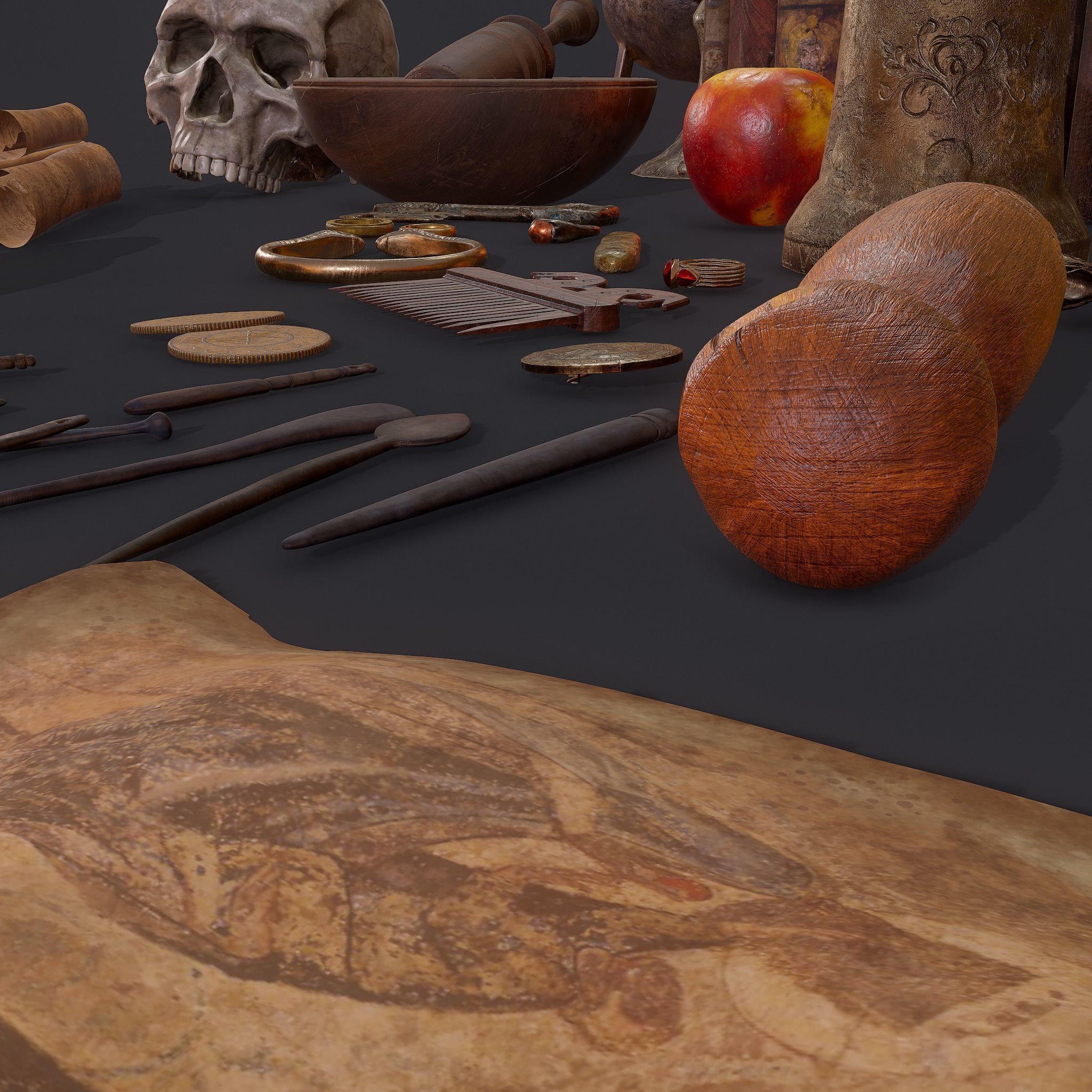 Medieval Bedroom Decor Collection 1 _93