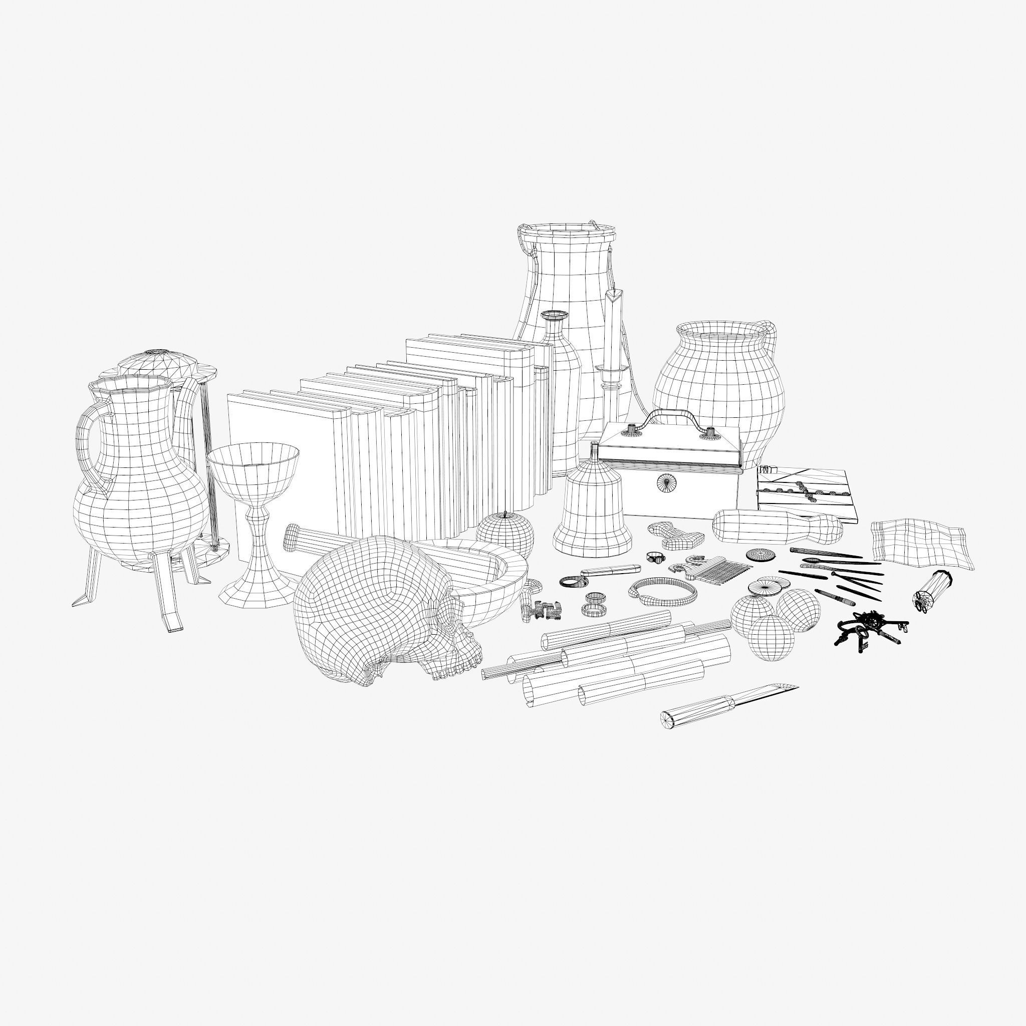 Medieval Bedroom Decor Collection 1 _121