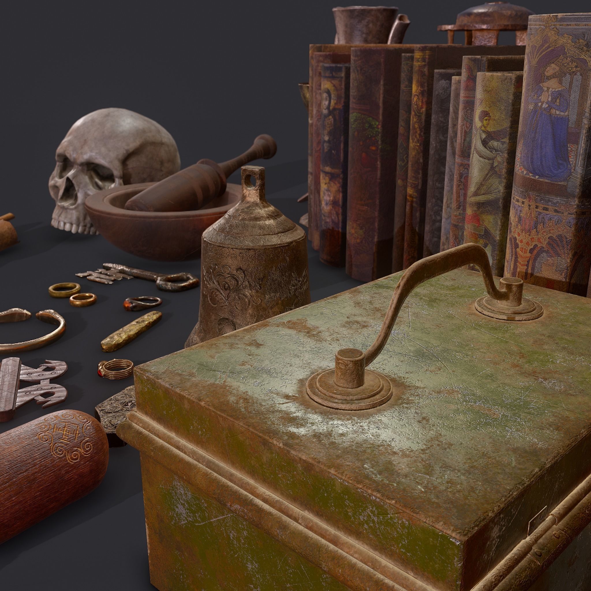 Medieval Bedroom Decor Collection 1 _59