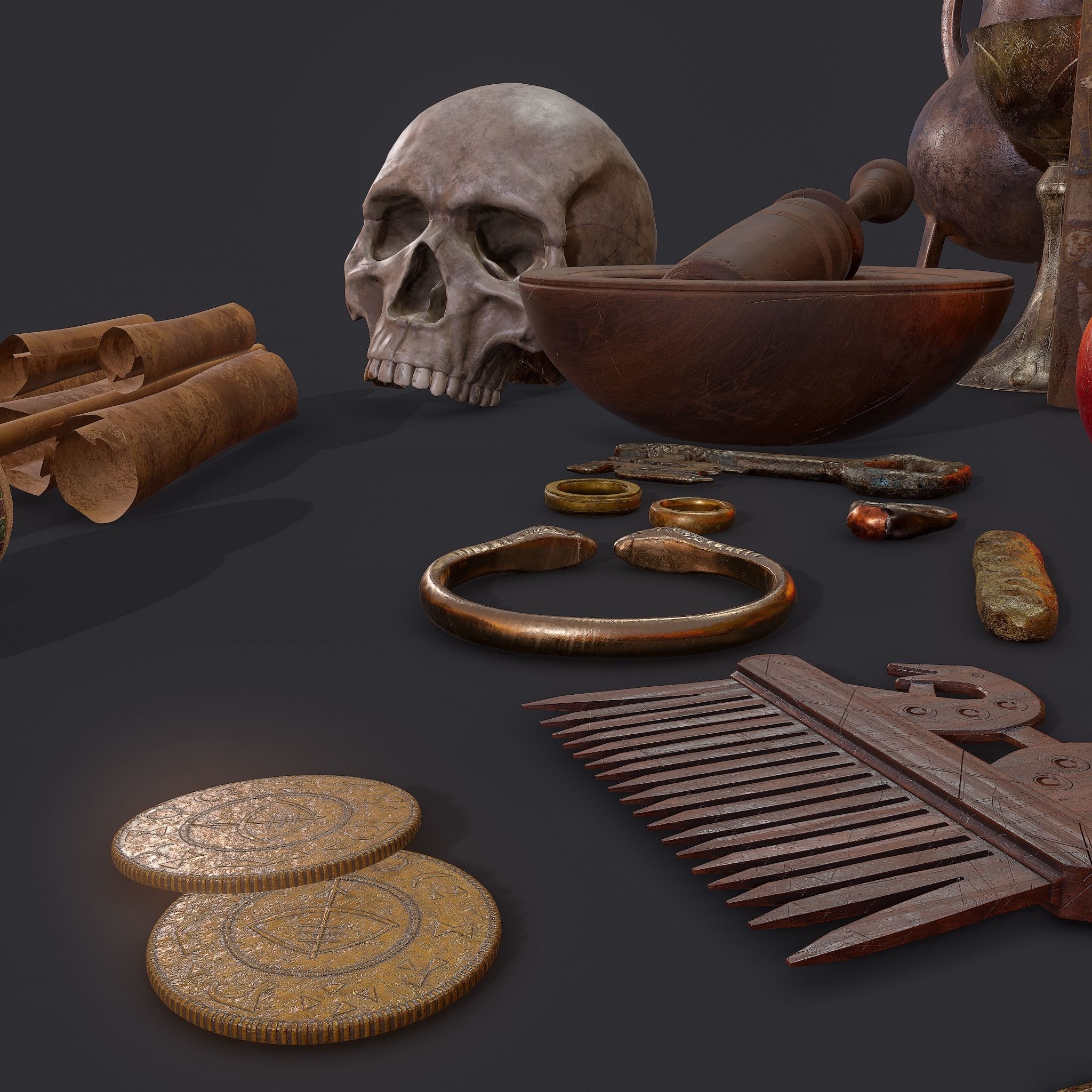 Medieval Bedroom Decor Collection 1 _85