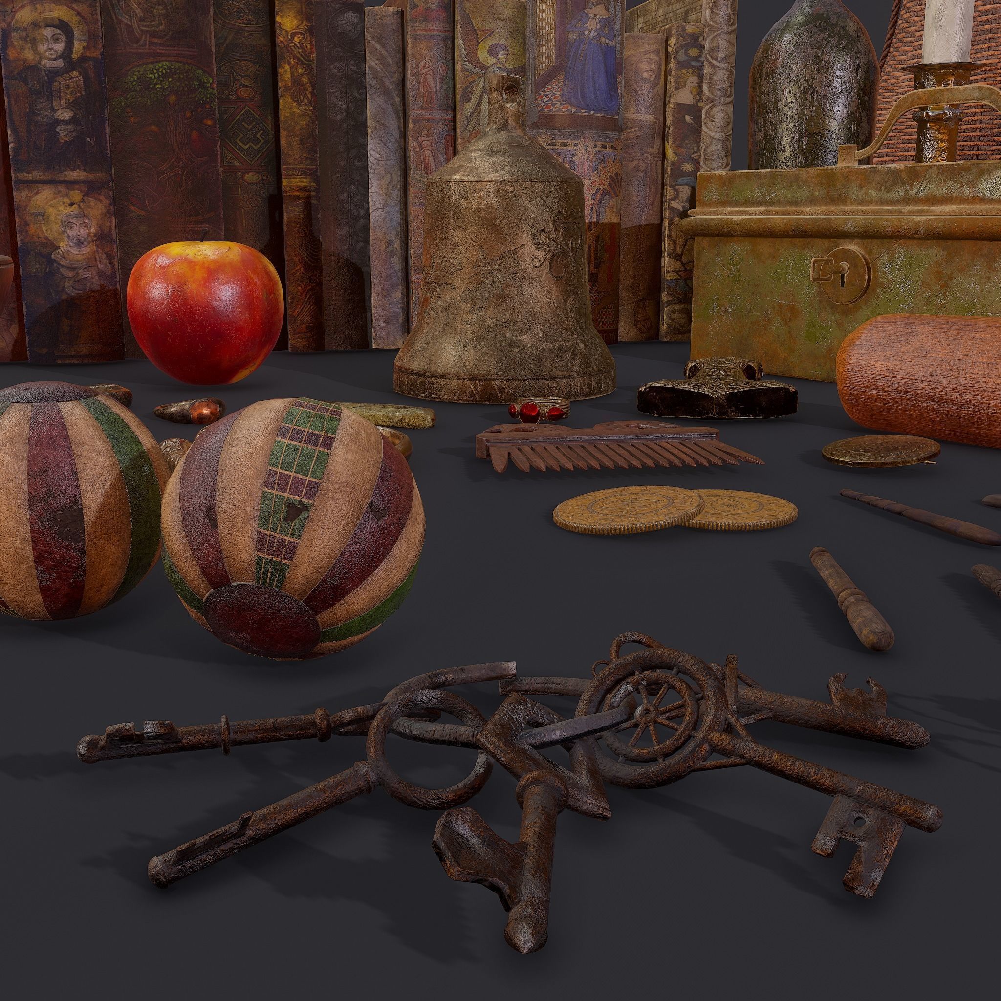 Medieval Bedroom Decor Collection 1 _65