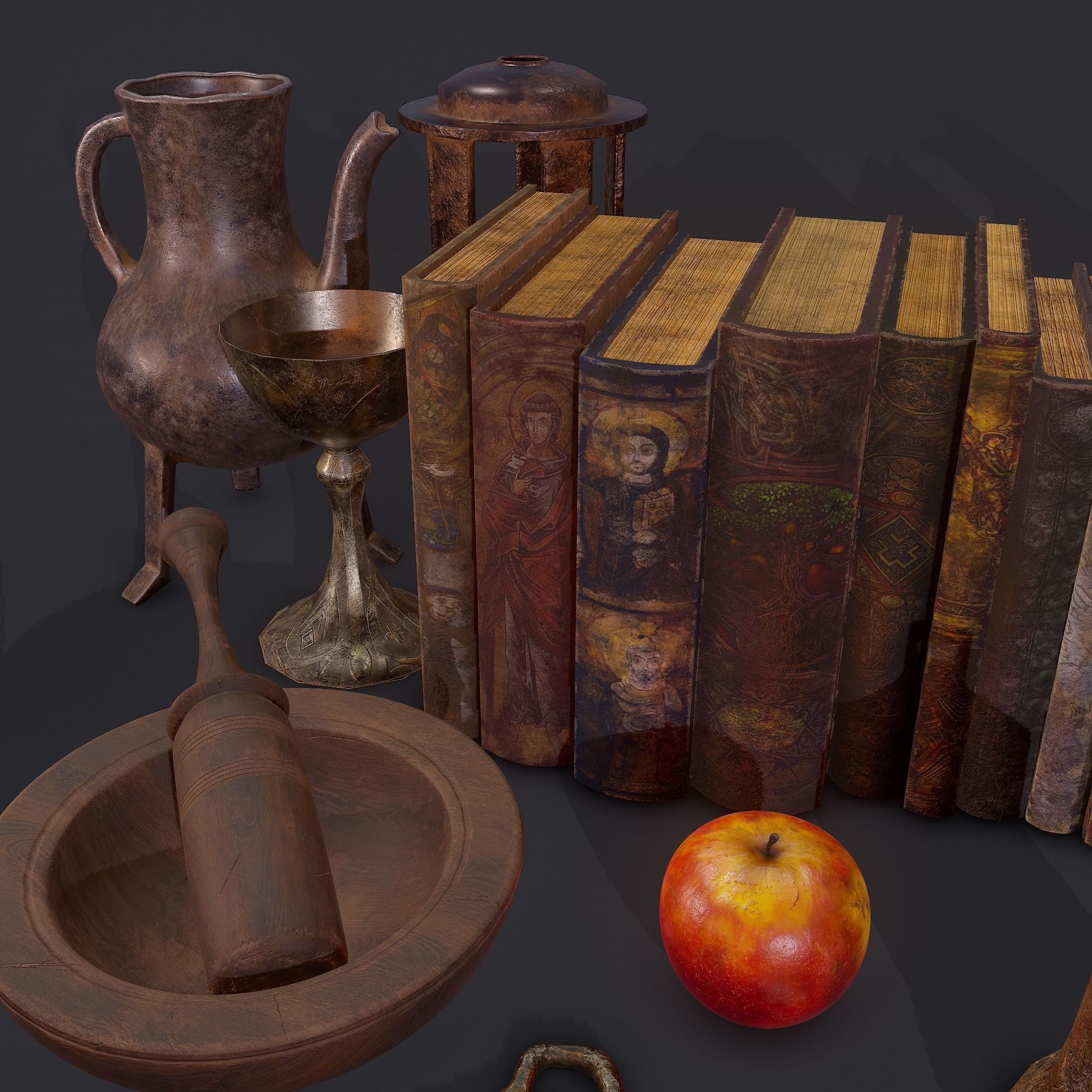 Medieval Bedroom Decor Collection 1 _43