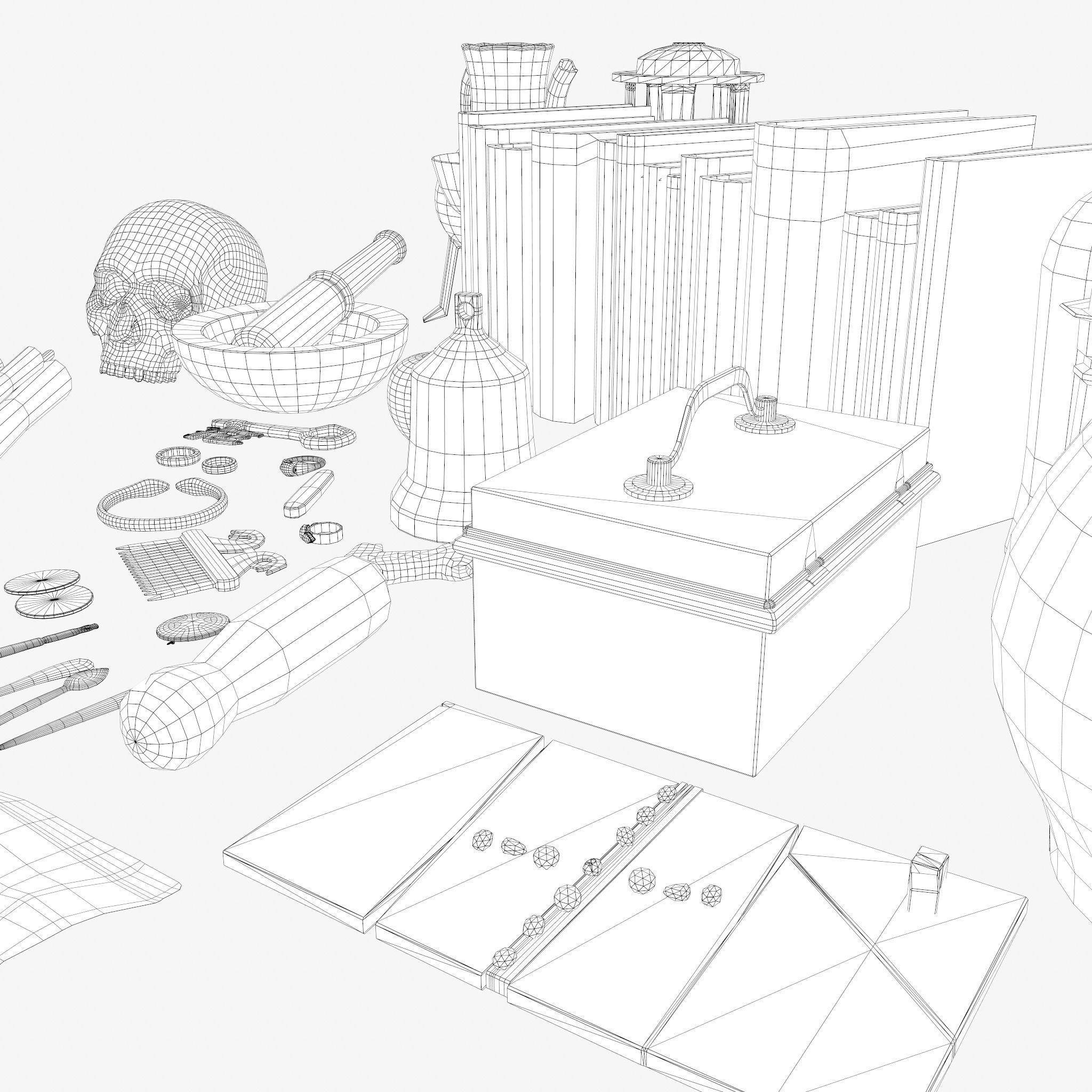 Medieval Bedroom Decor Collection 1 _111