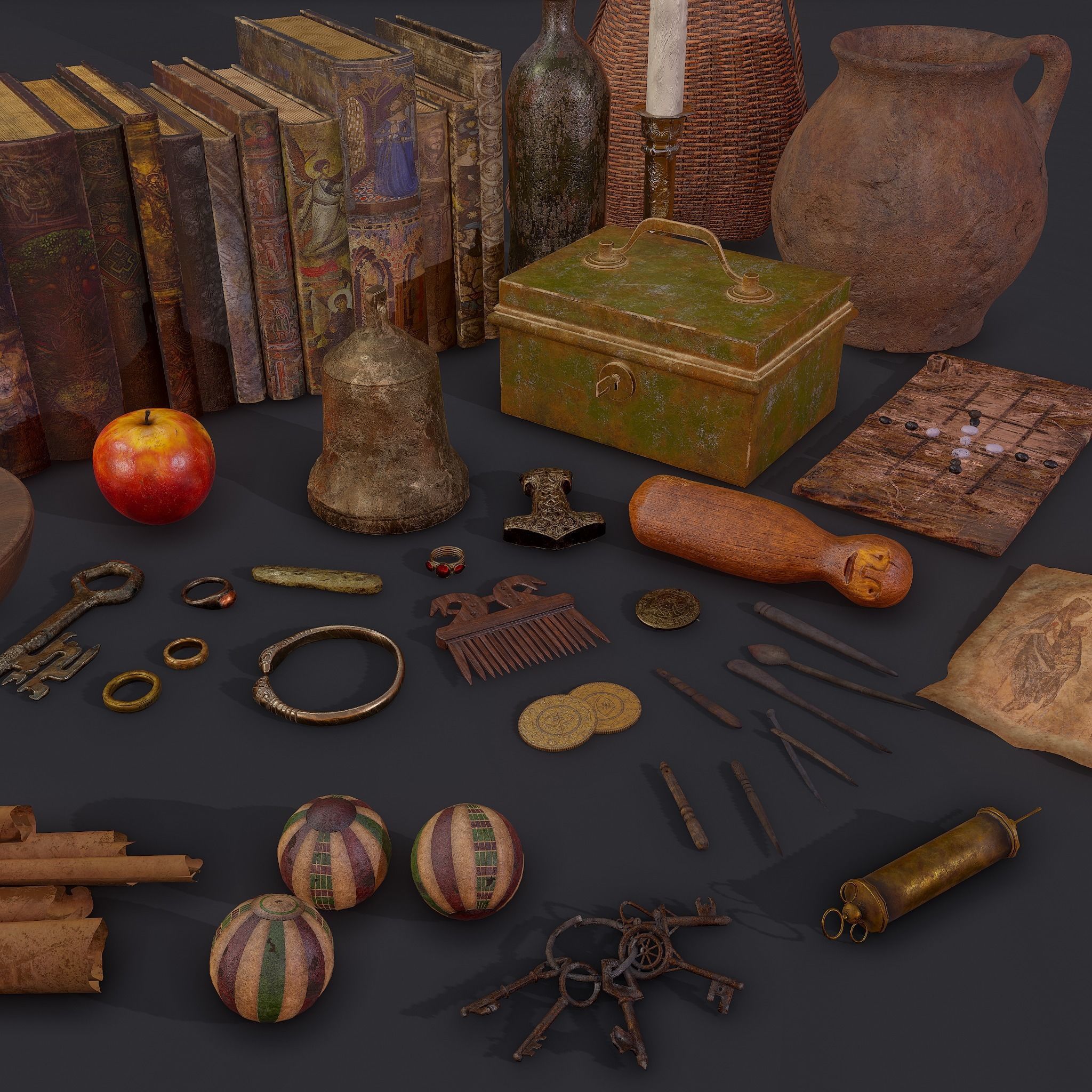 Medieval Bedroom Decor Collection 1 _34