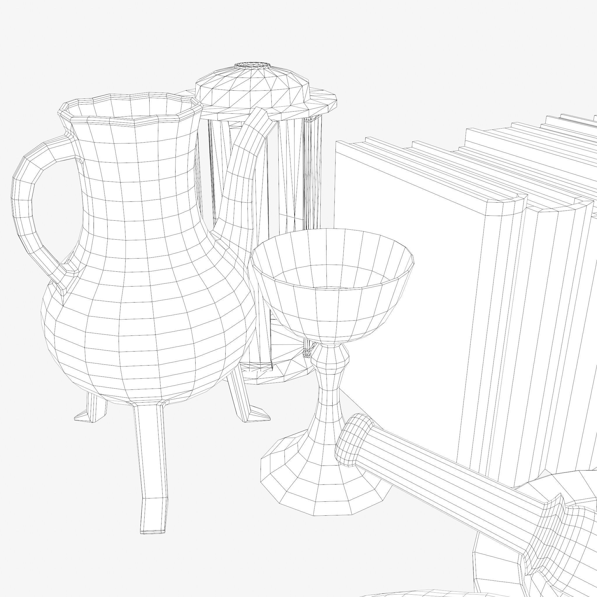 Medieval Bedroom Decor Collection 1 _115