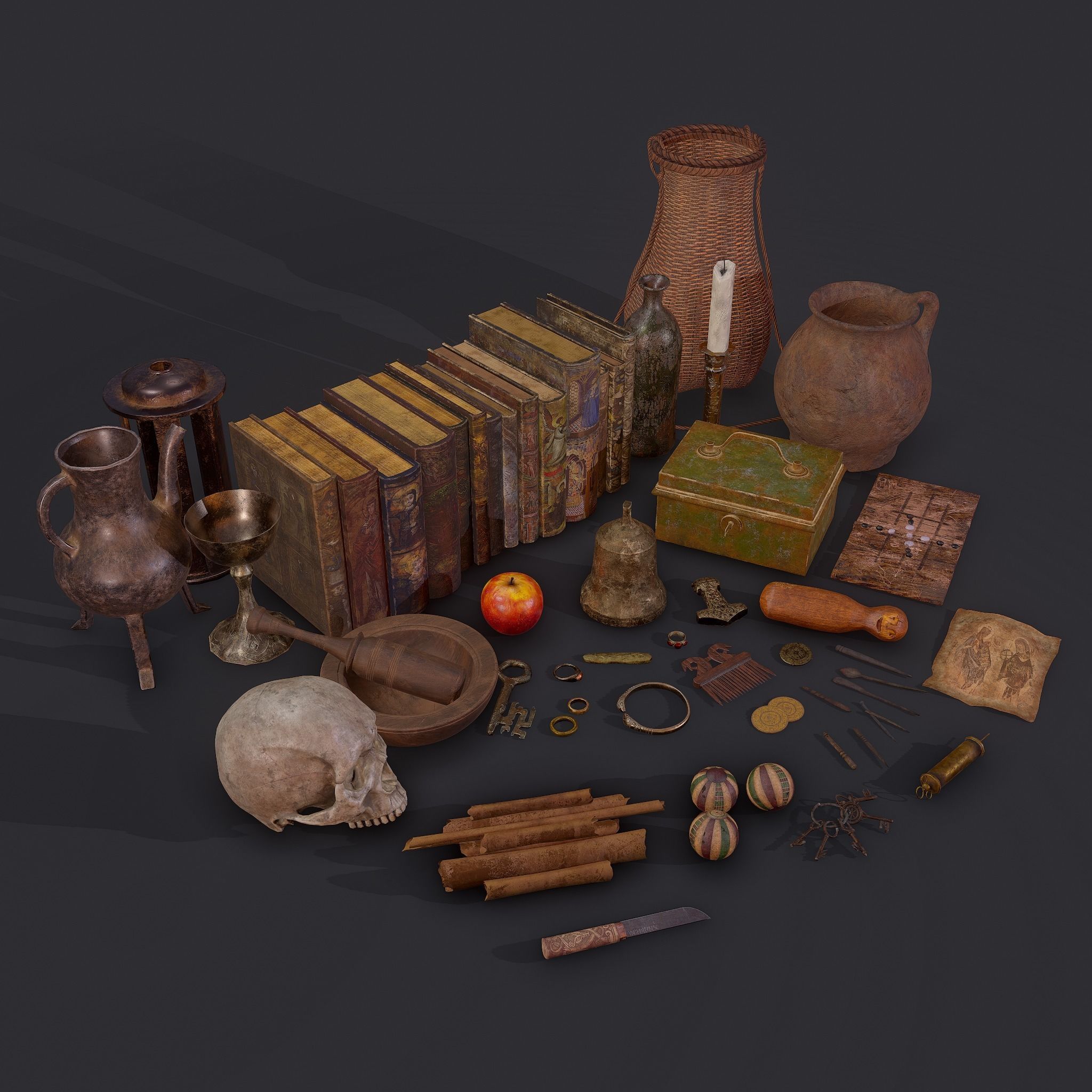 Medieval Bedroom Decor Collection 1 _101