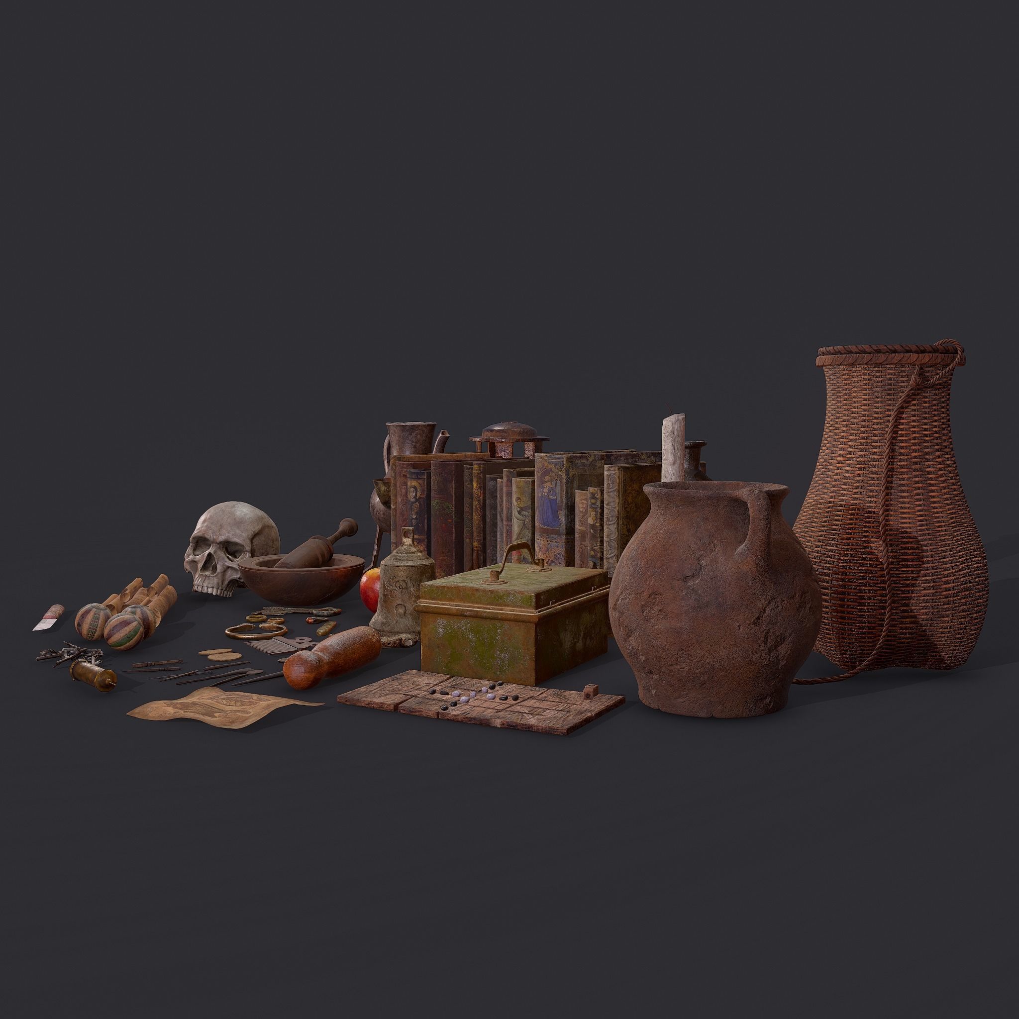 Medieval Bedroom Decor Collection 1 _99