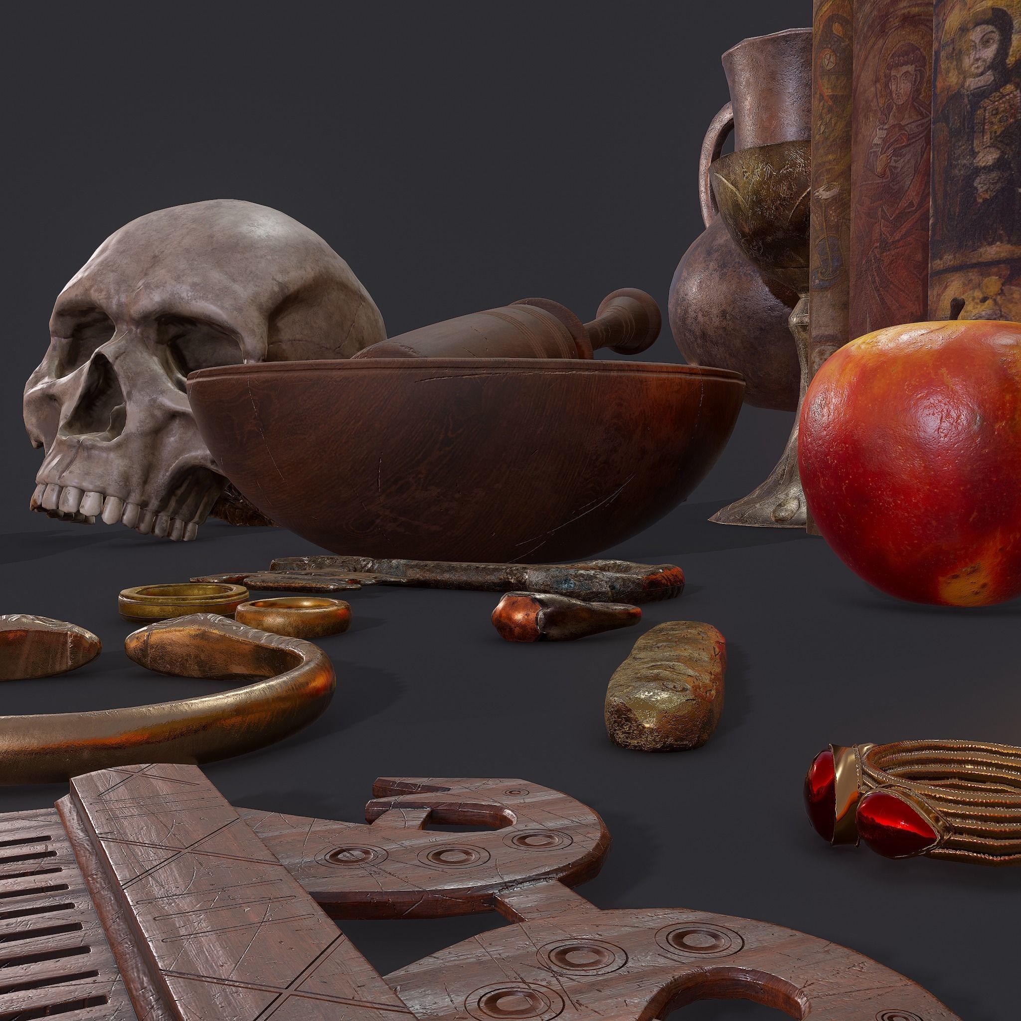 Medieval Bedroom Decor Collection 1 _87