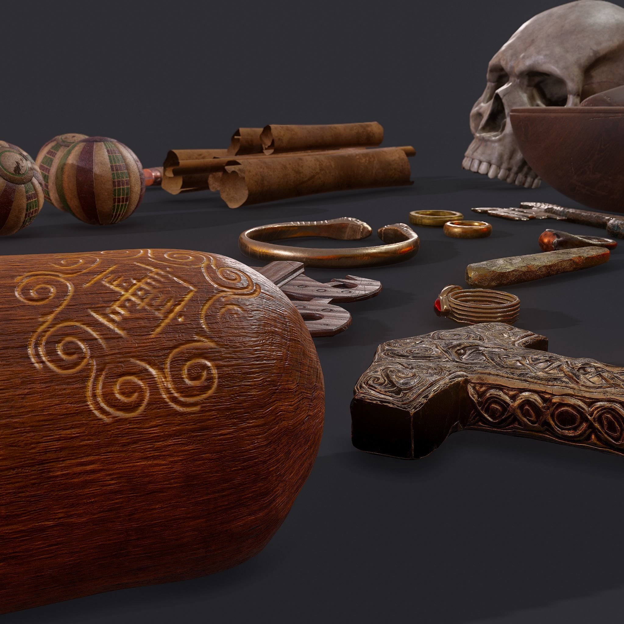 Medieval Bedroom Decor Collection 1 _53