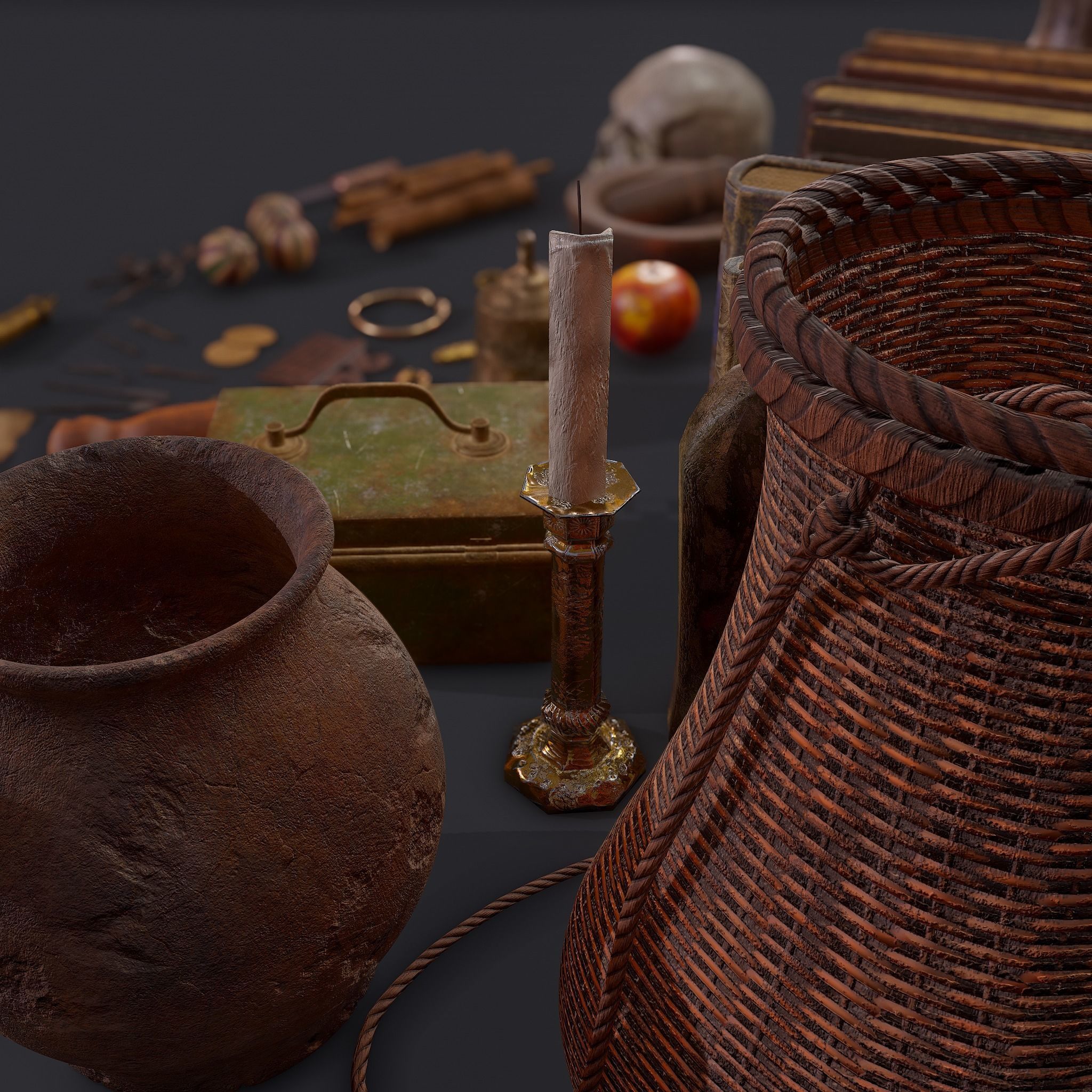 Medieval Bedroom Decor Collection 1 _77