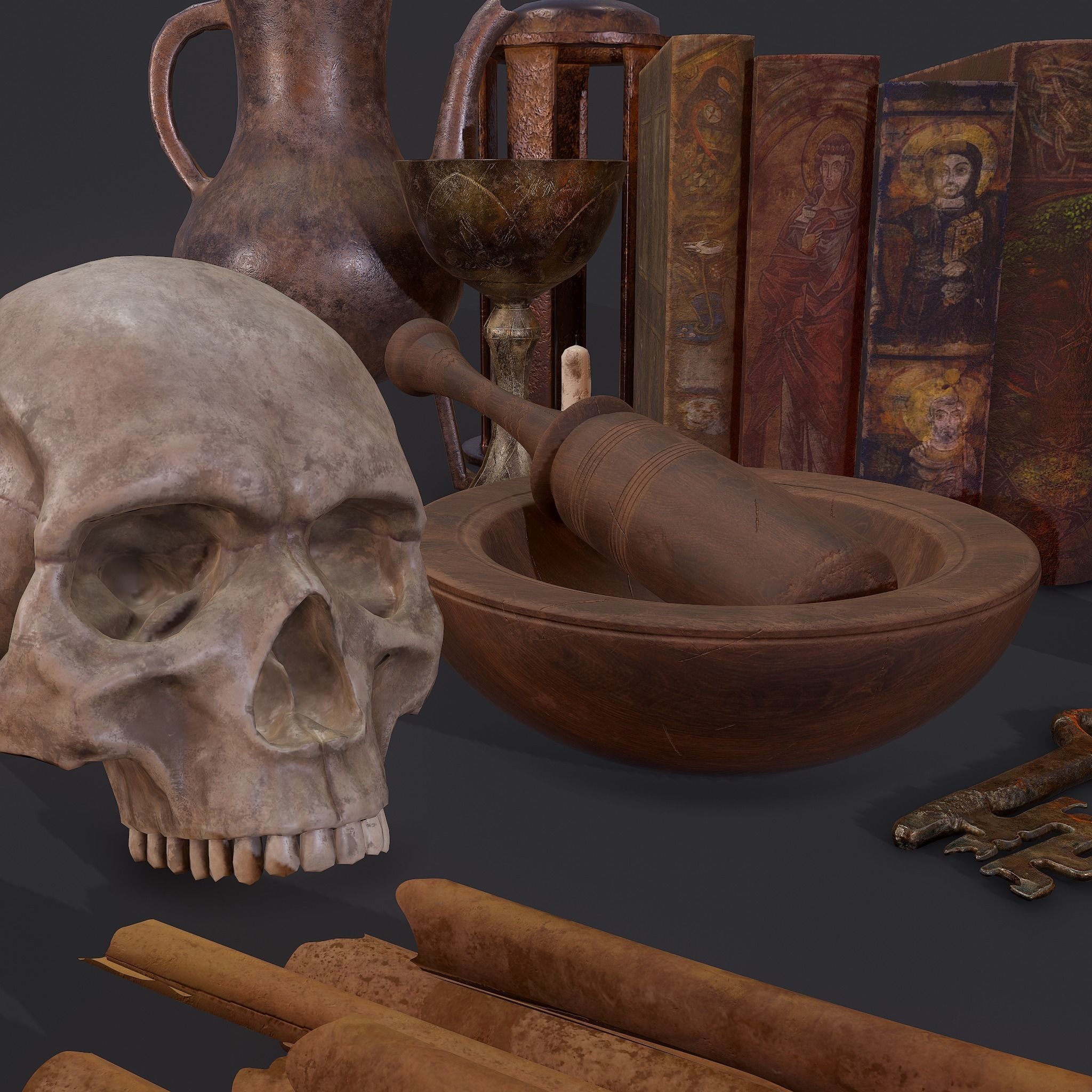 Medieval Bedroom Decor Collection 1 _57