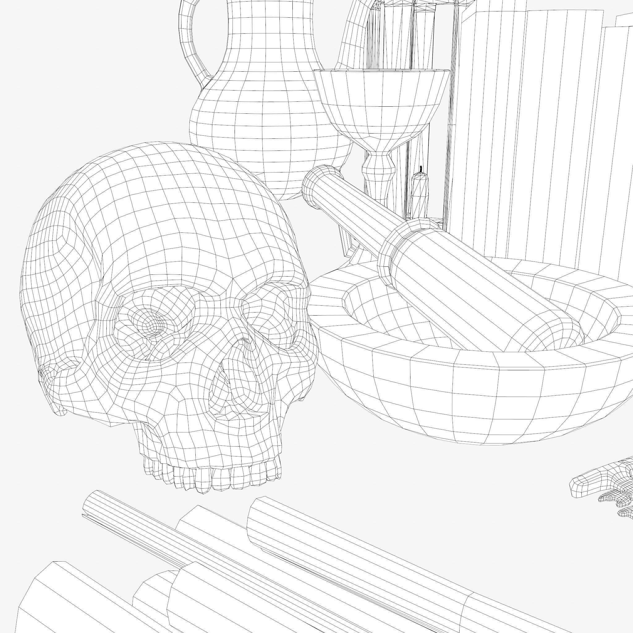 Medieval Bedroom Decor Collection 1 _114