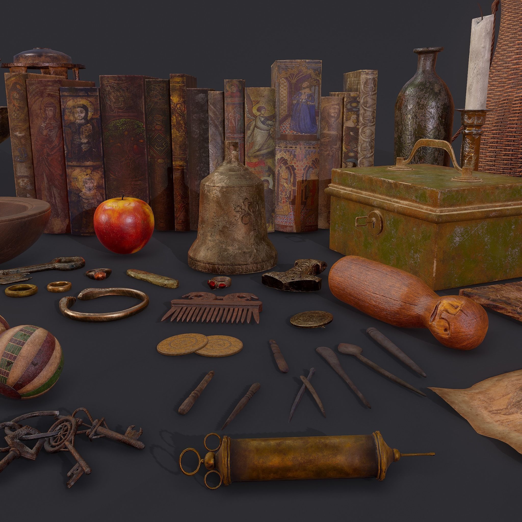 Medieval Bedroom Decor Collection 1 _95