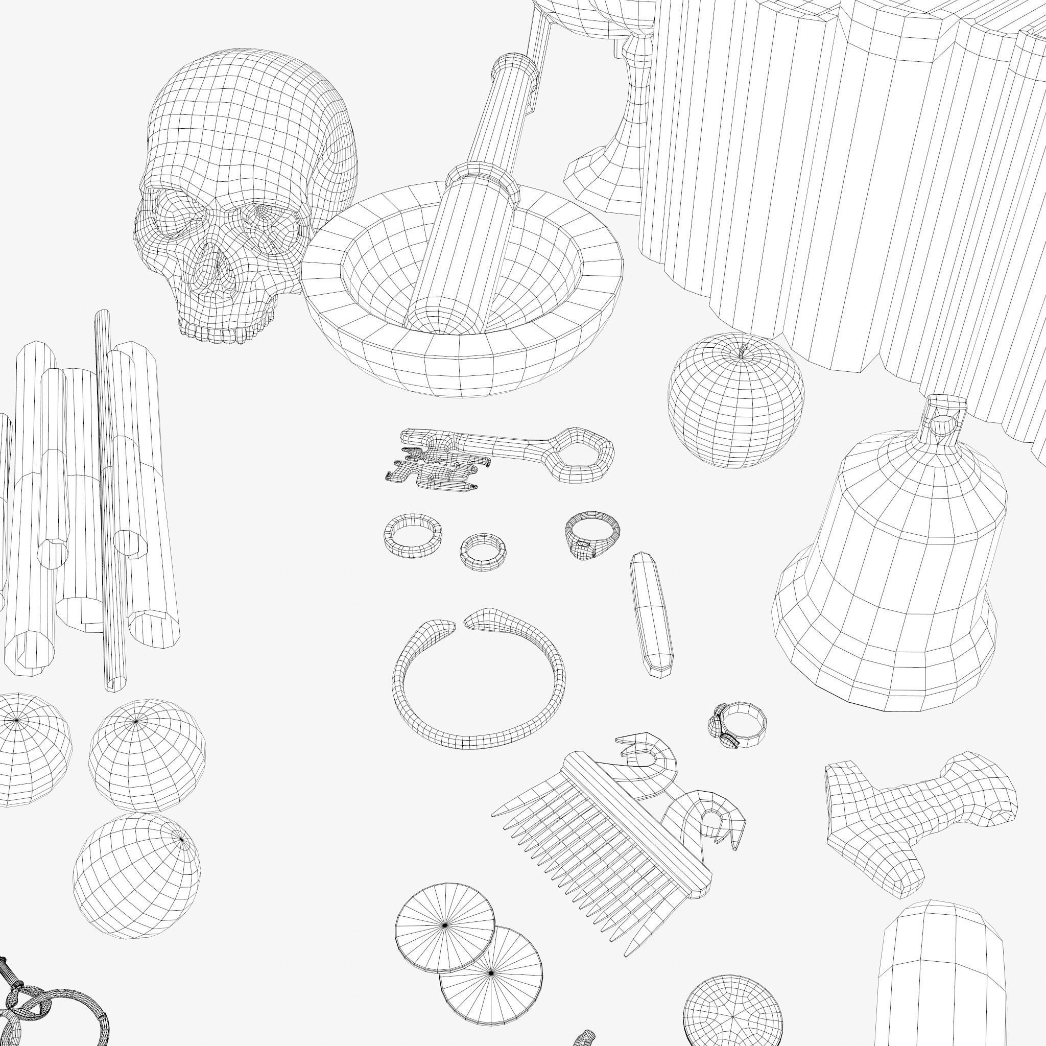 Medieval Bedroom Decor Collection 1 _109