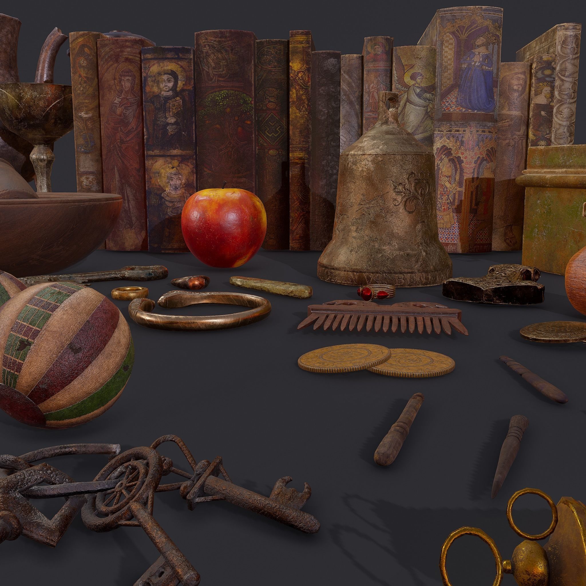 Medieval Bedroom Decor Collection 1 _37