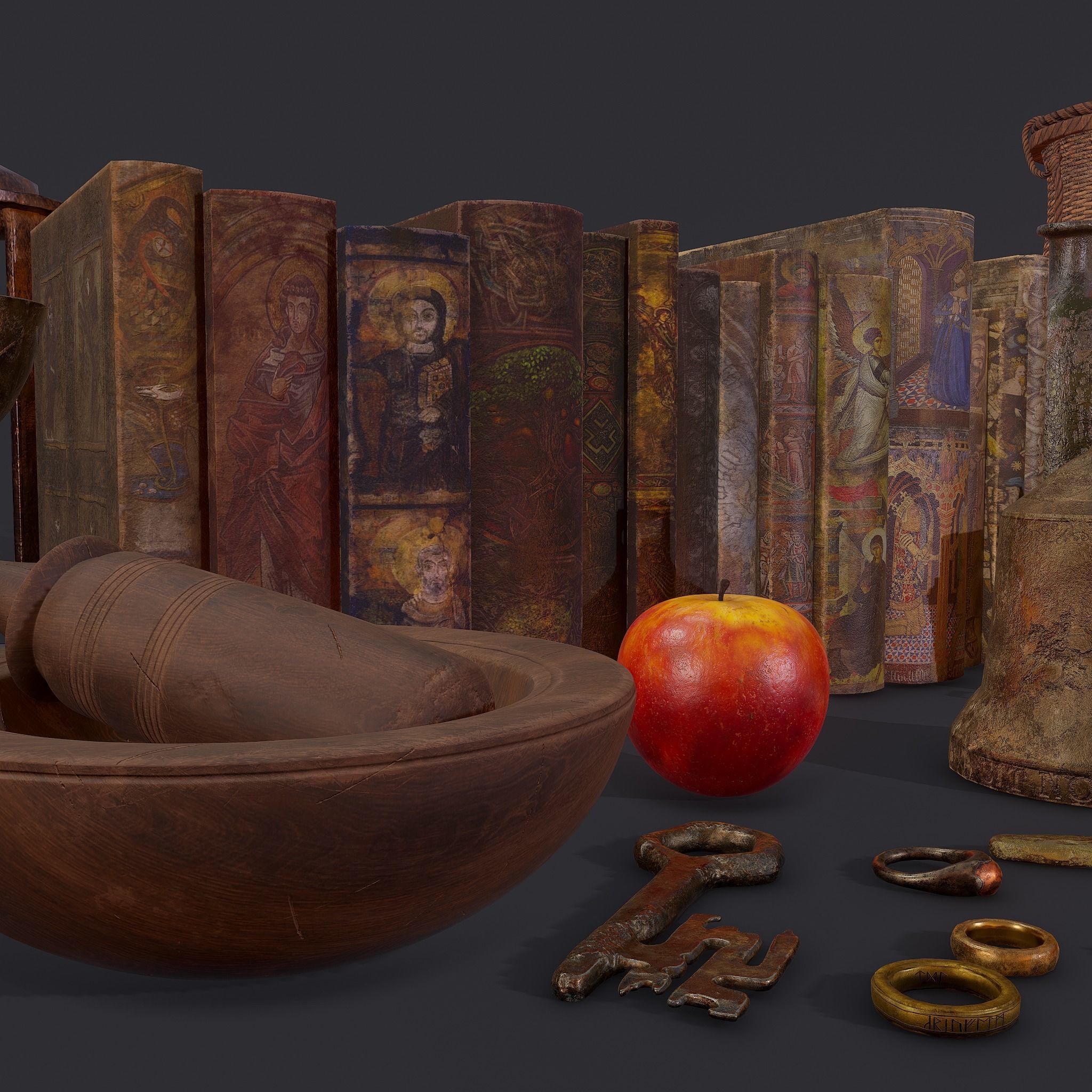 Medieval Bedroom Decor Collection 1 _61