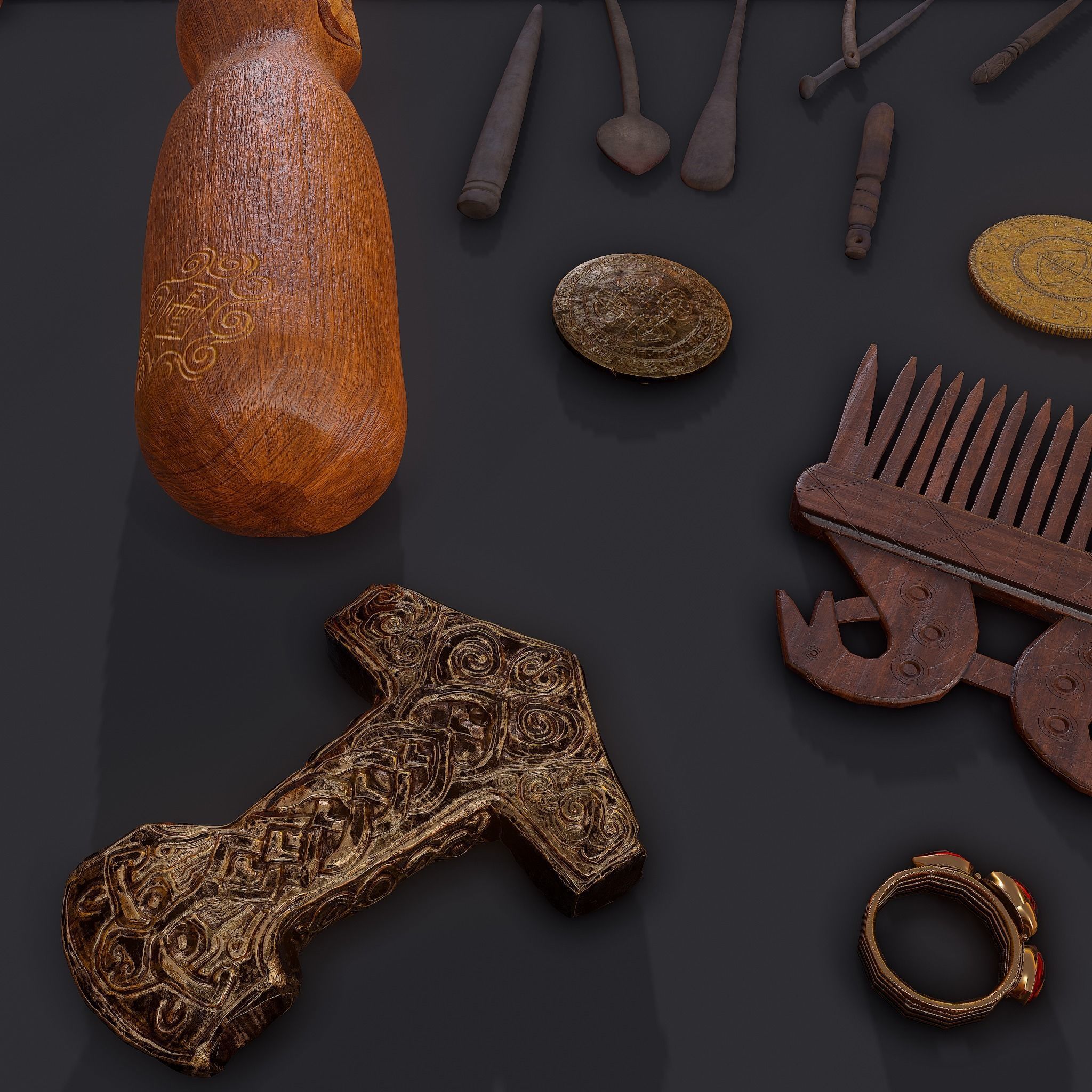 Medieval Bedroom Decor Collection 1 _79