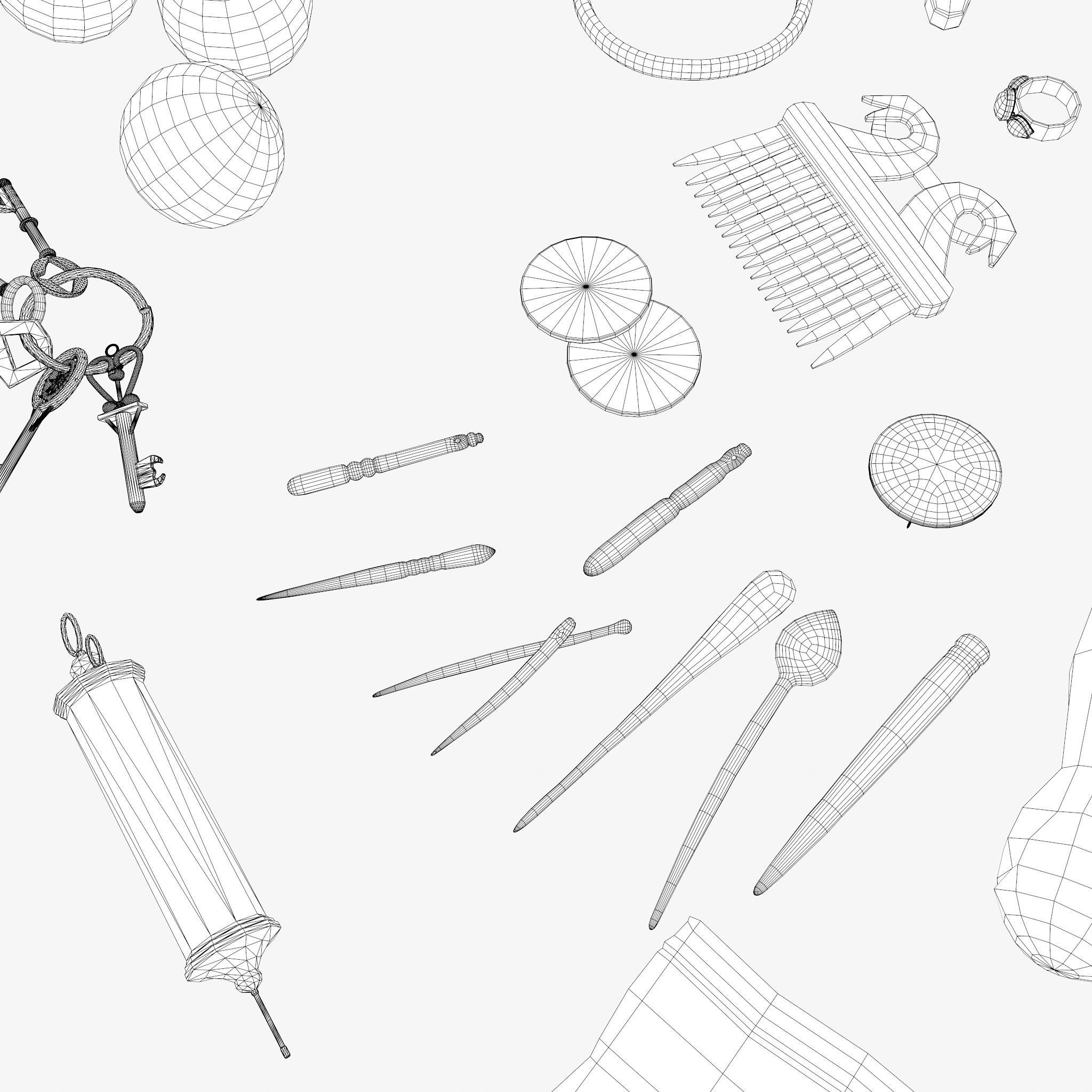 Medieval Bedroom Decor Collection 1 _118