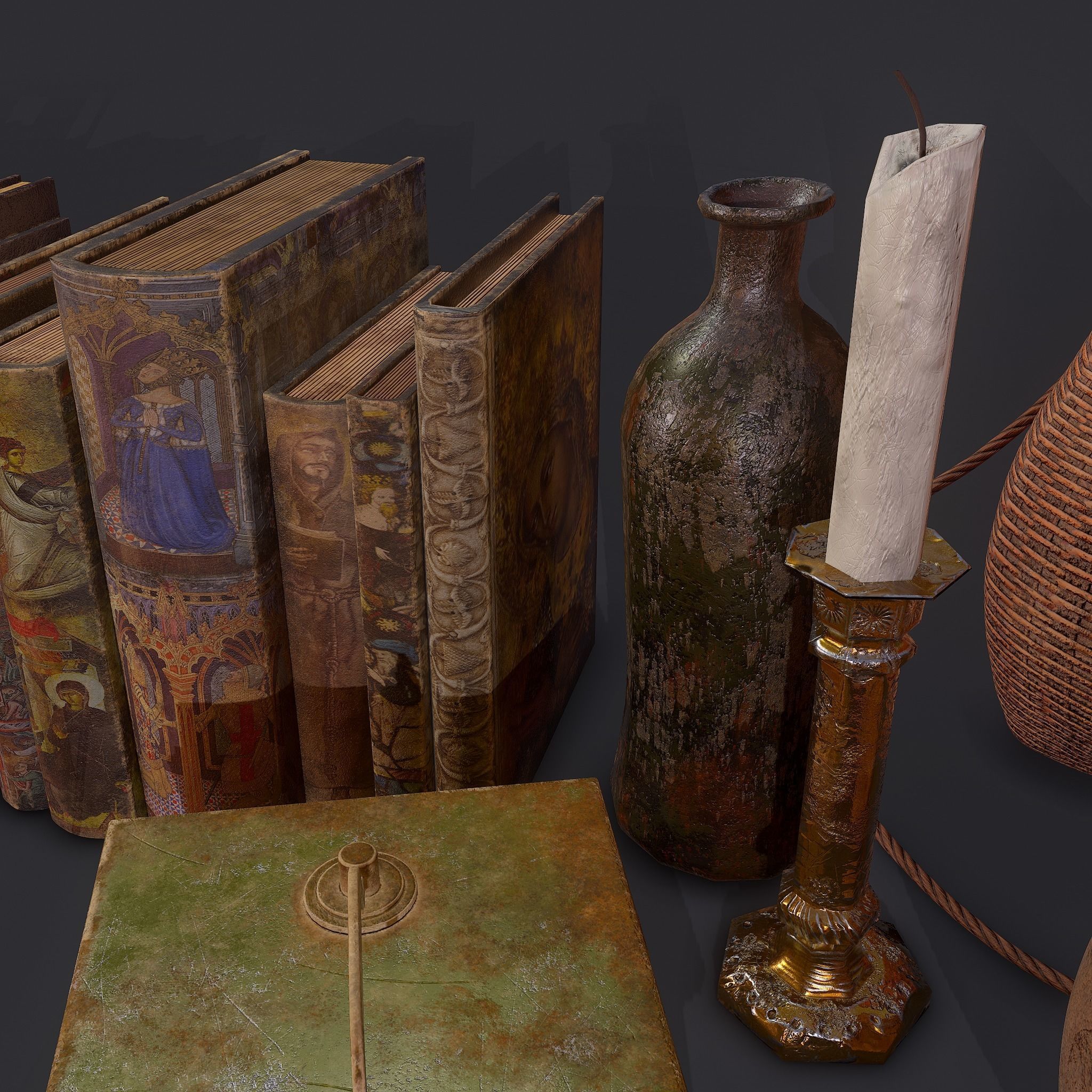 Medieval Bedroom Decor Collection 1 _45