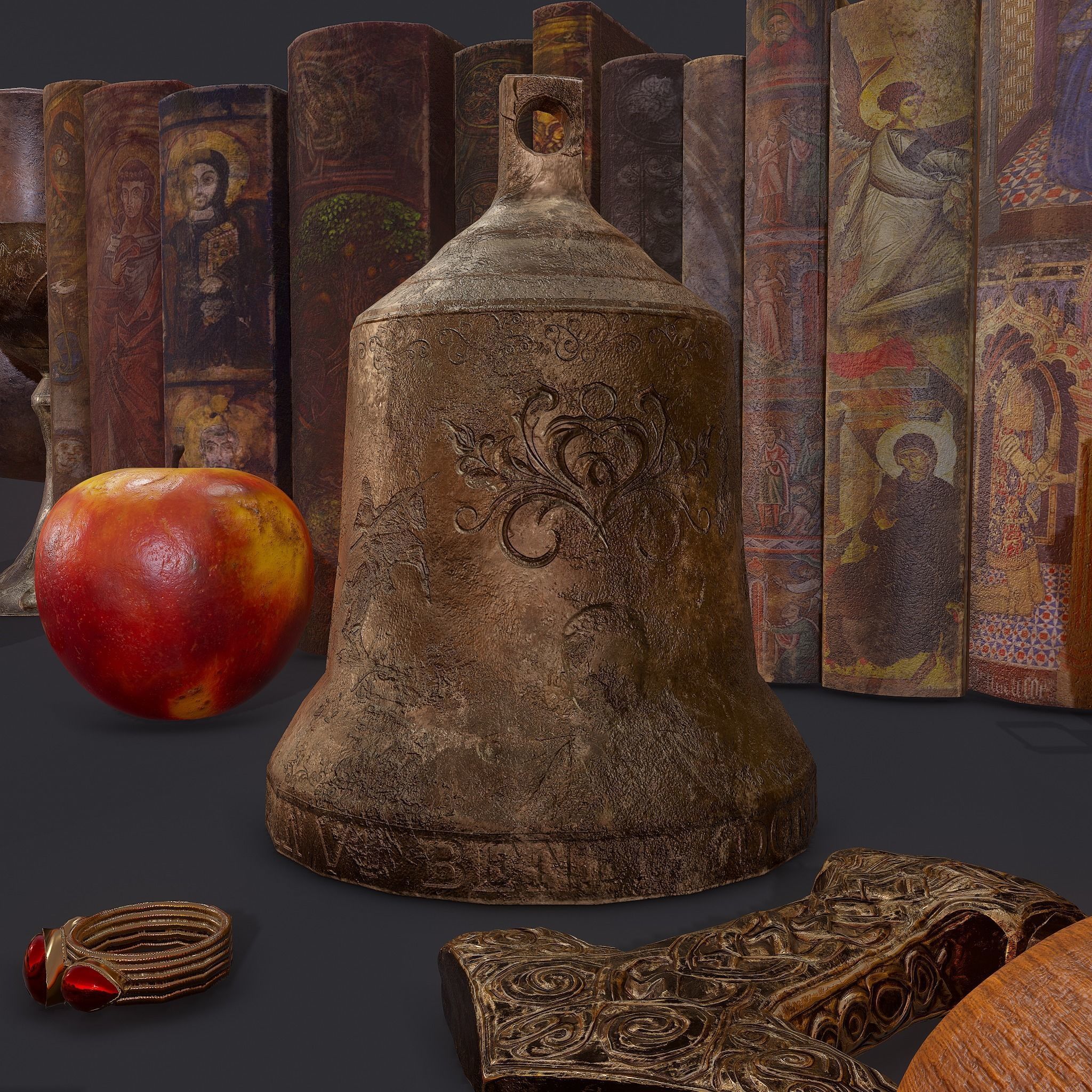 Medieval Bedroom Decor Collection 1 _69