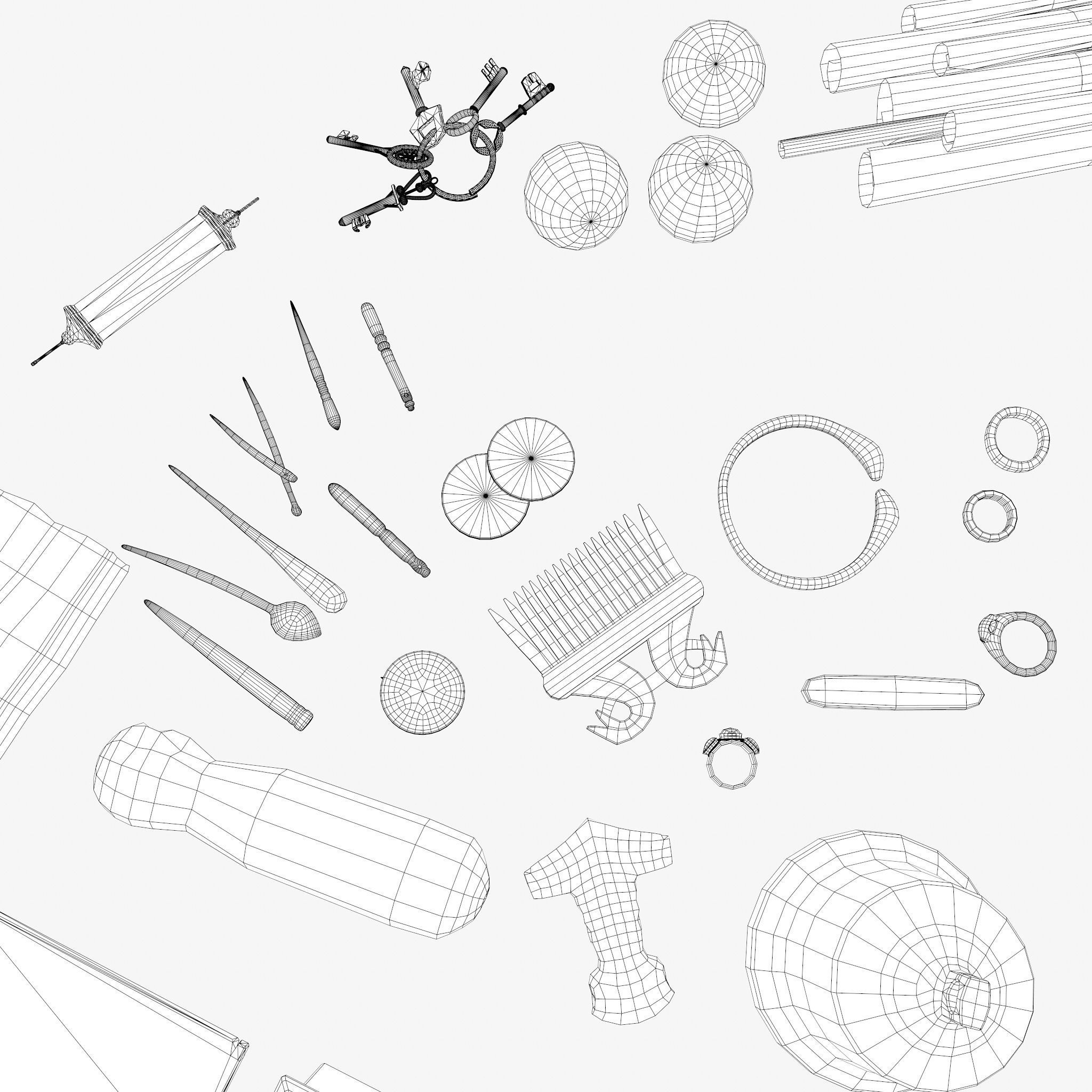 Medieval Bedroom Decor Collection 1 _112