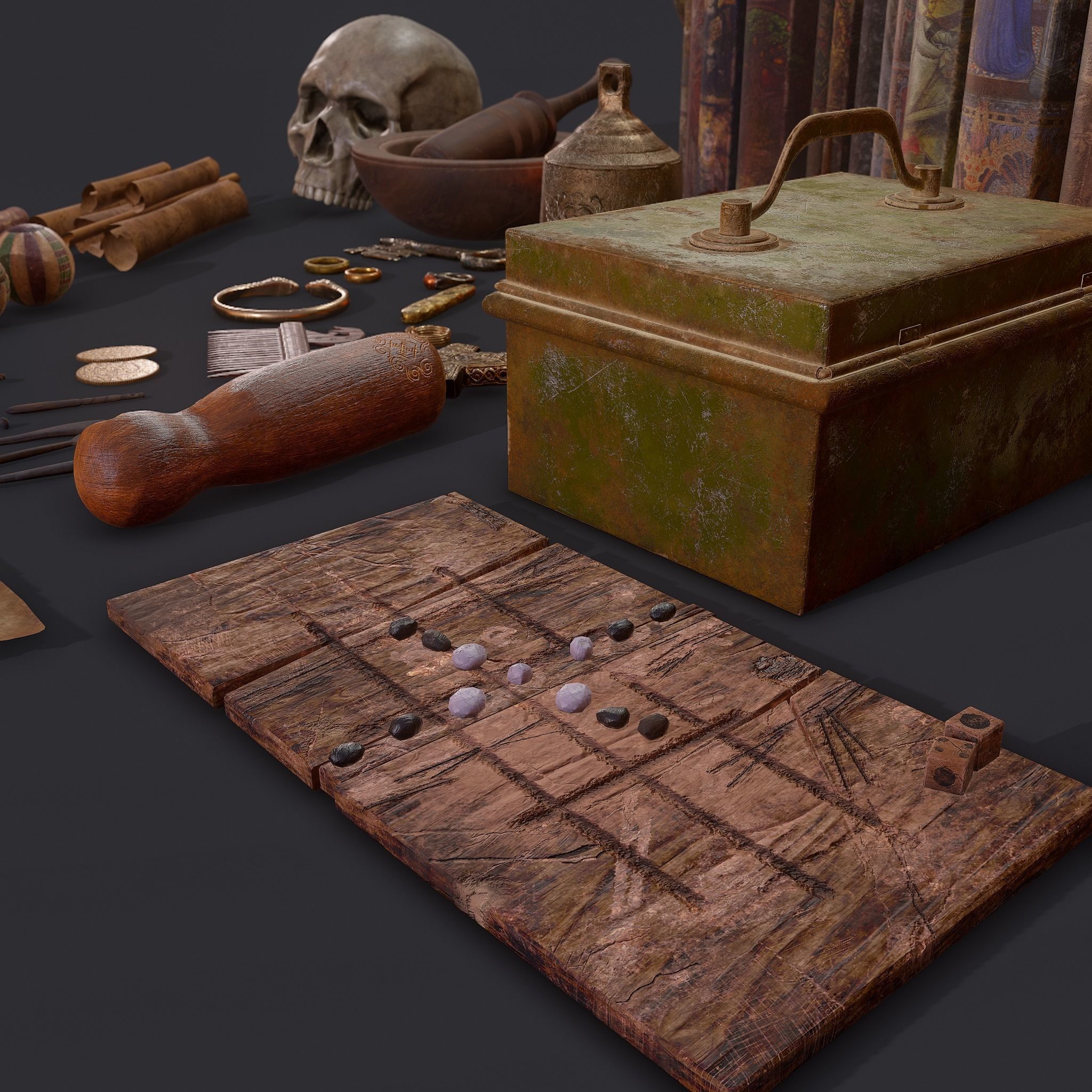 Medieval Bedroom Decor Collection 1 _47