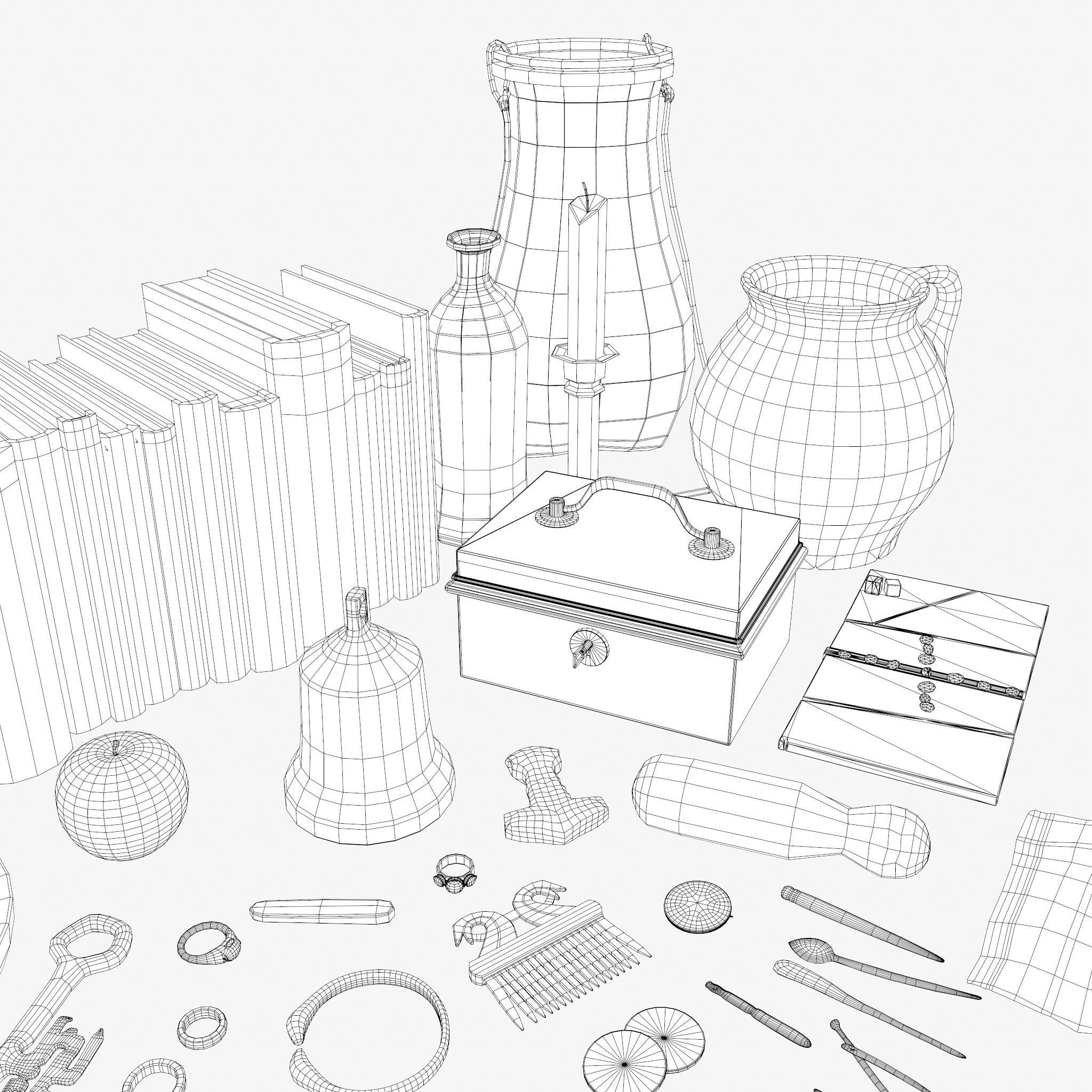 Medieval Bedroom Decor Collection 1 _110