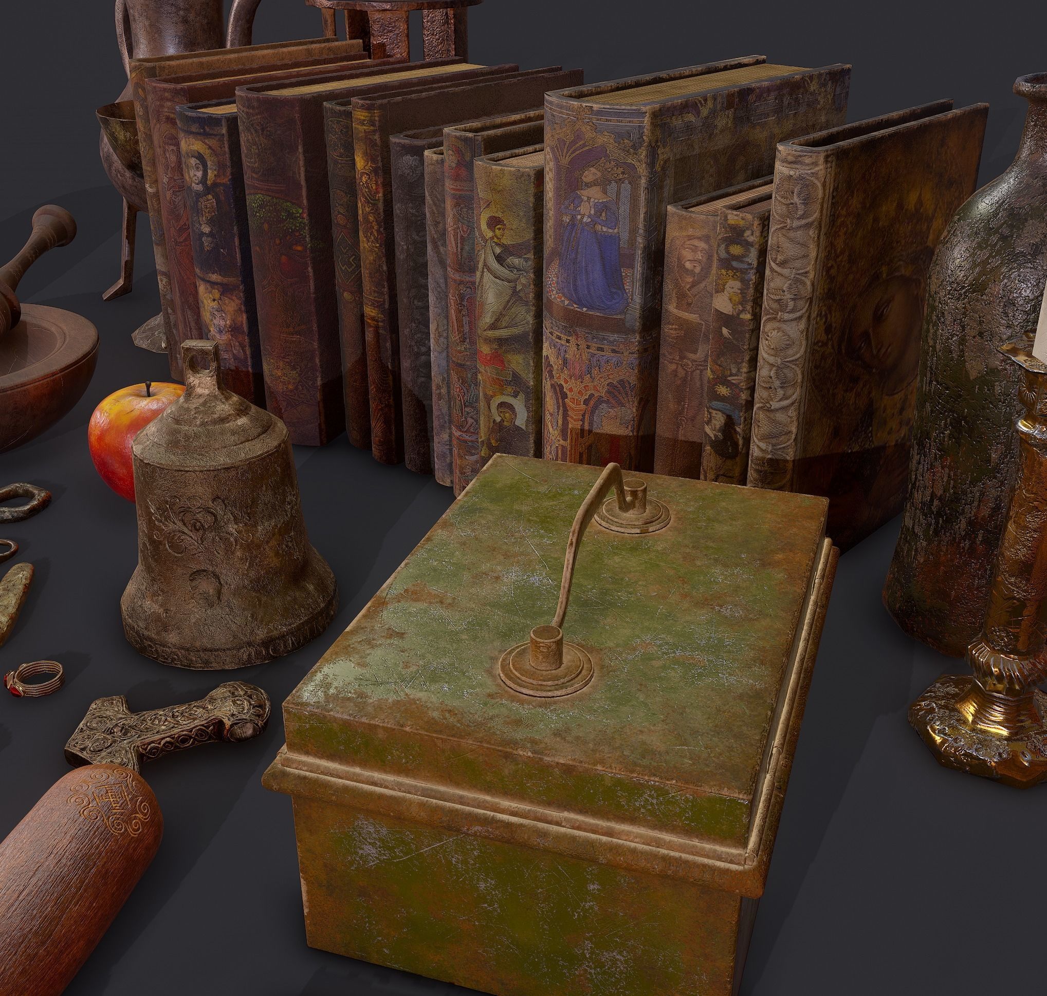 Medieval Bedroom Decor Collection 1 _39