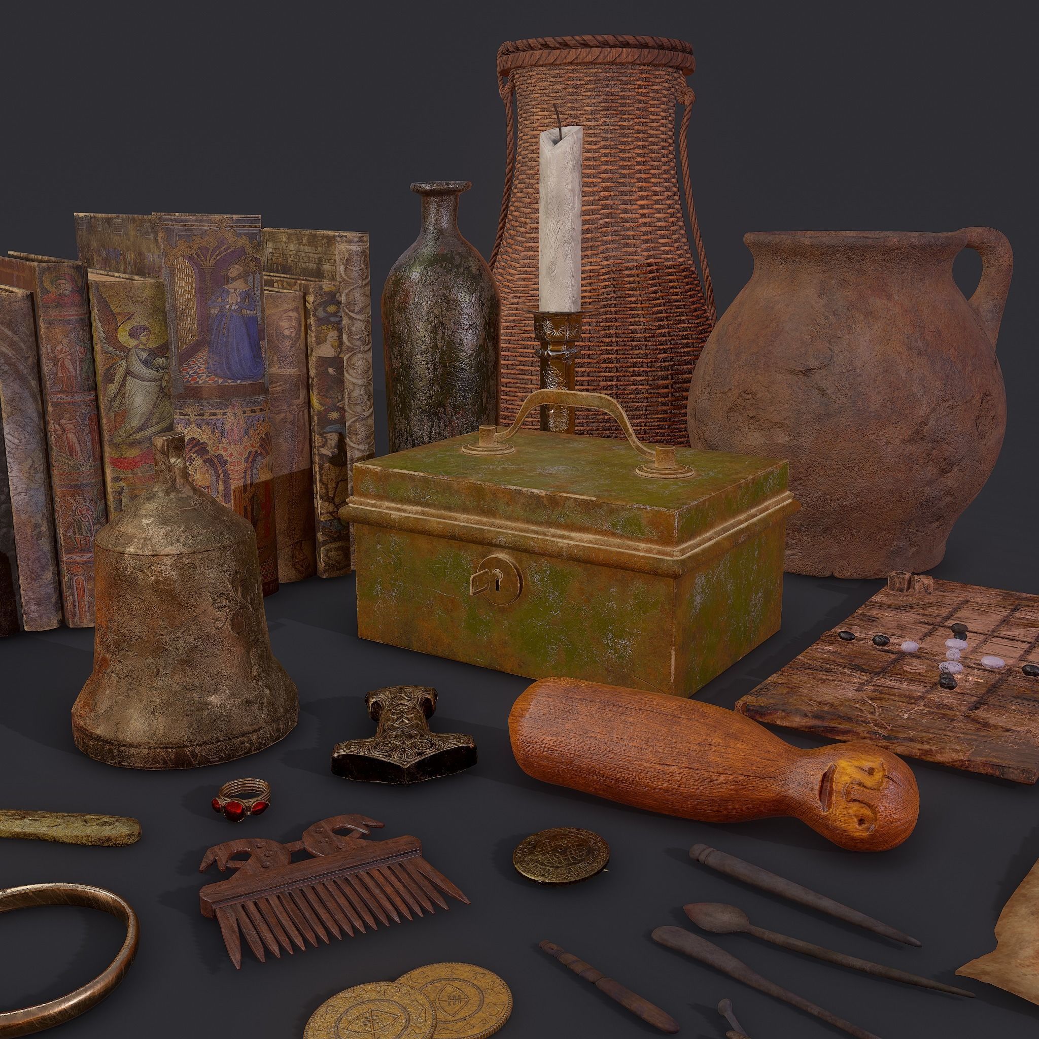 Medieval Bedroom Decor Collection 1 _63