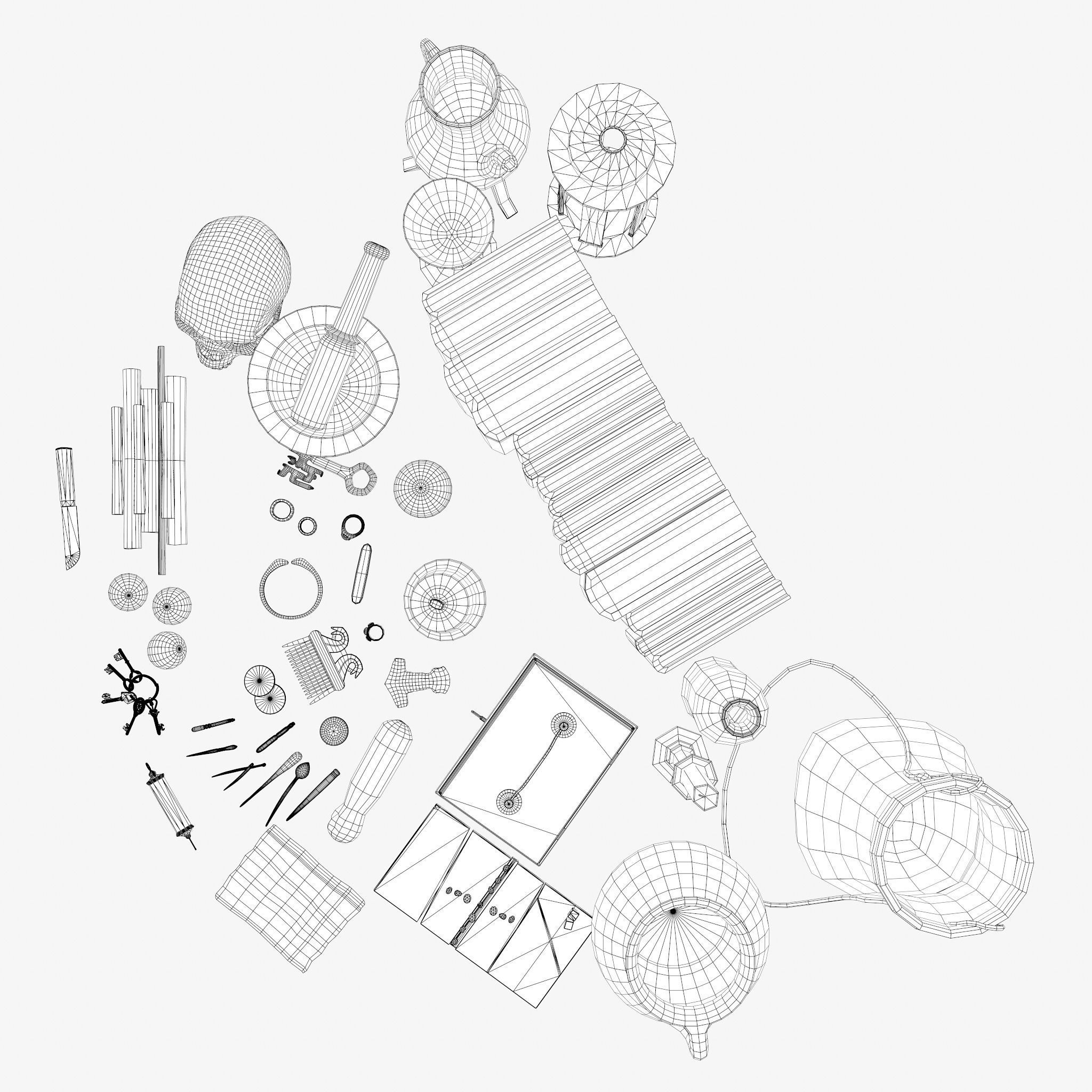 Medieval Bedroom Decor Collection 1 _120