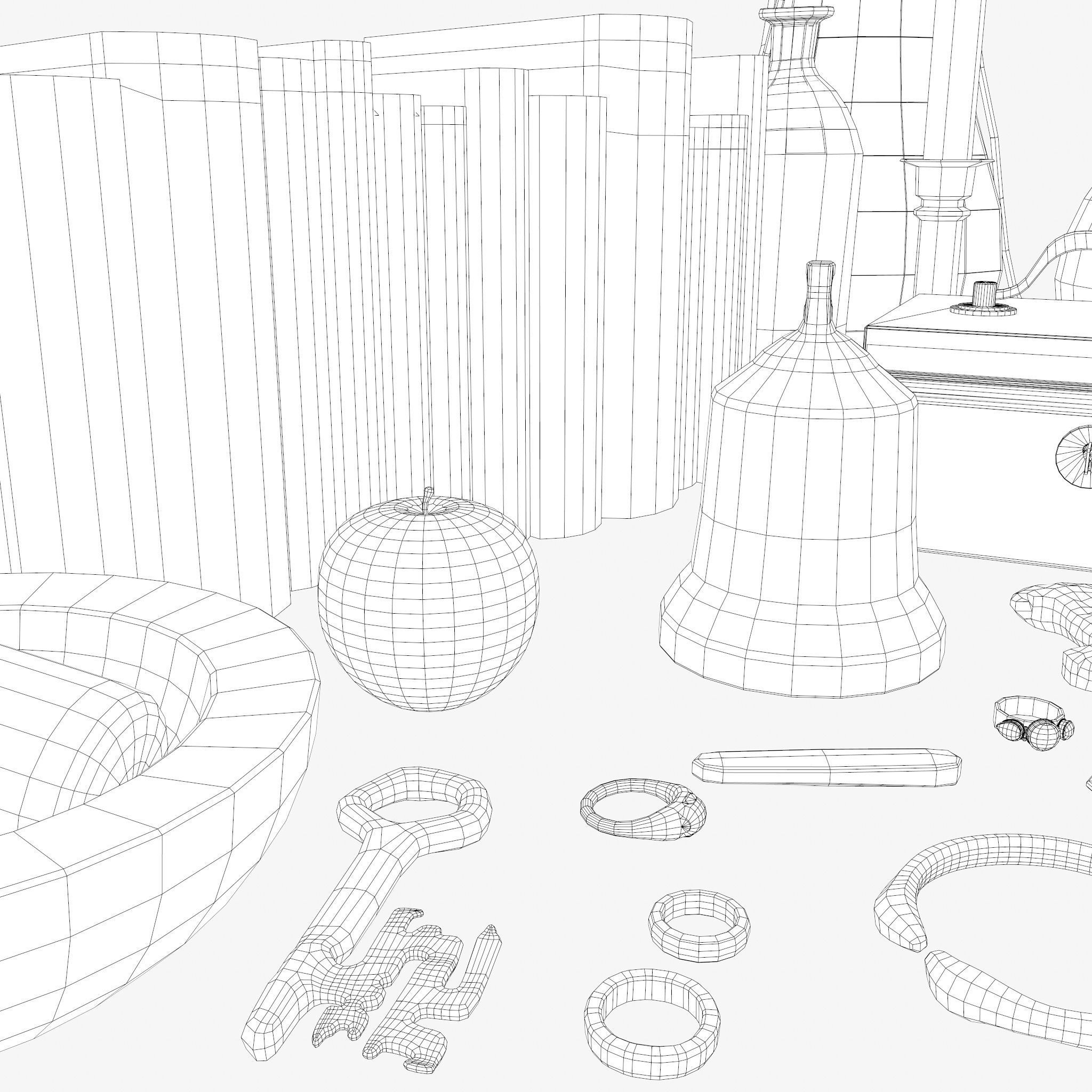 Medieval Bedroom Decor Collection 1 _116