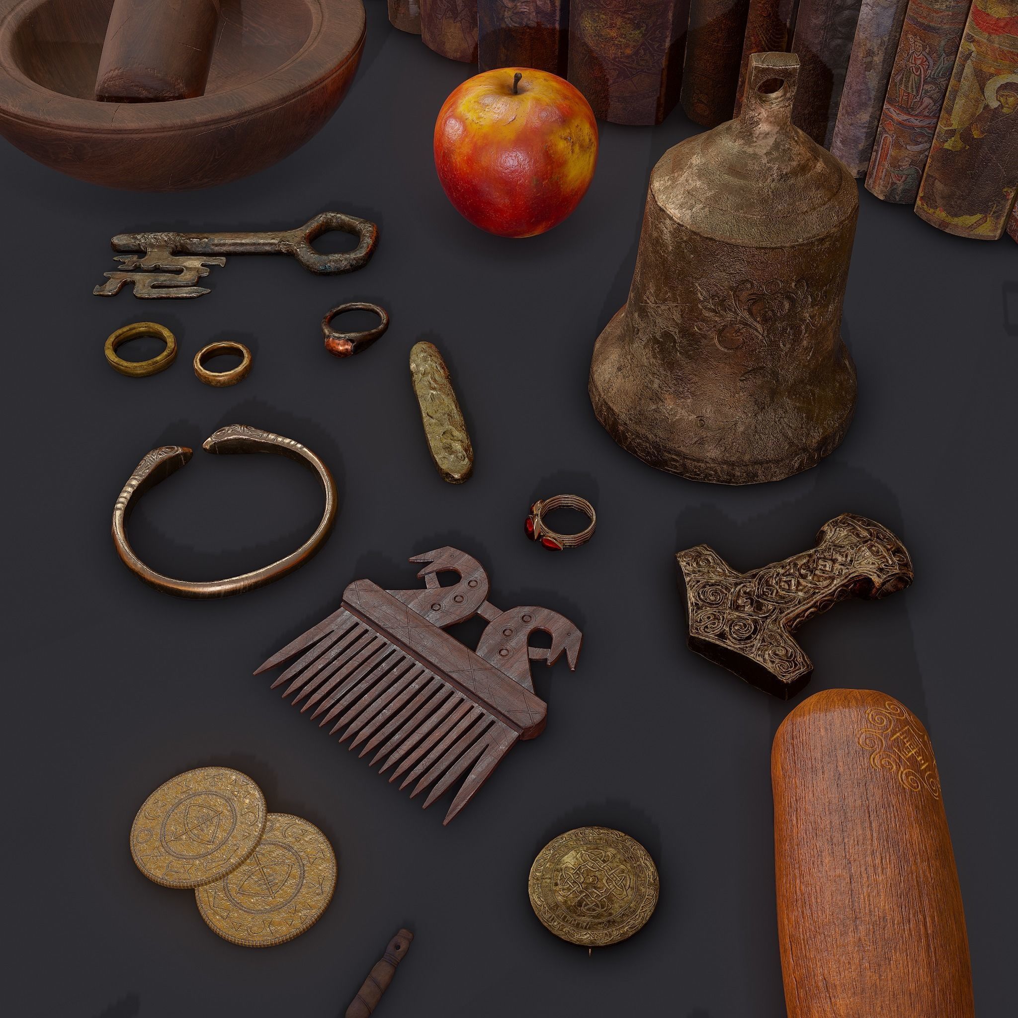 Medieval Bedroom Decor Collection 1 _71