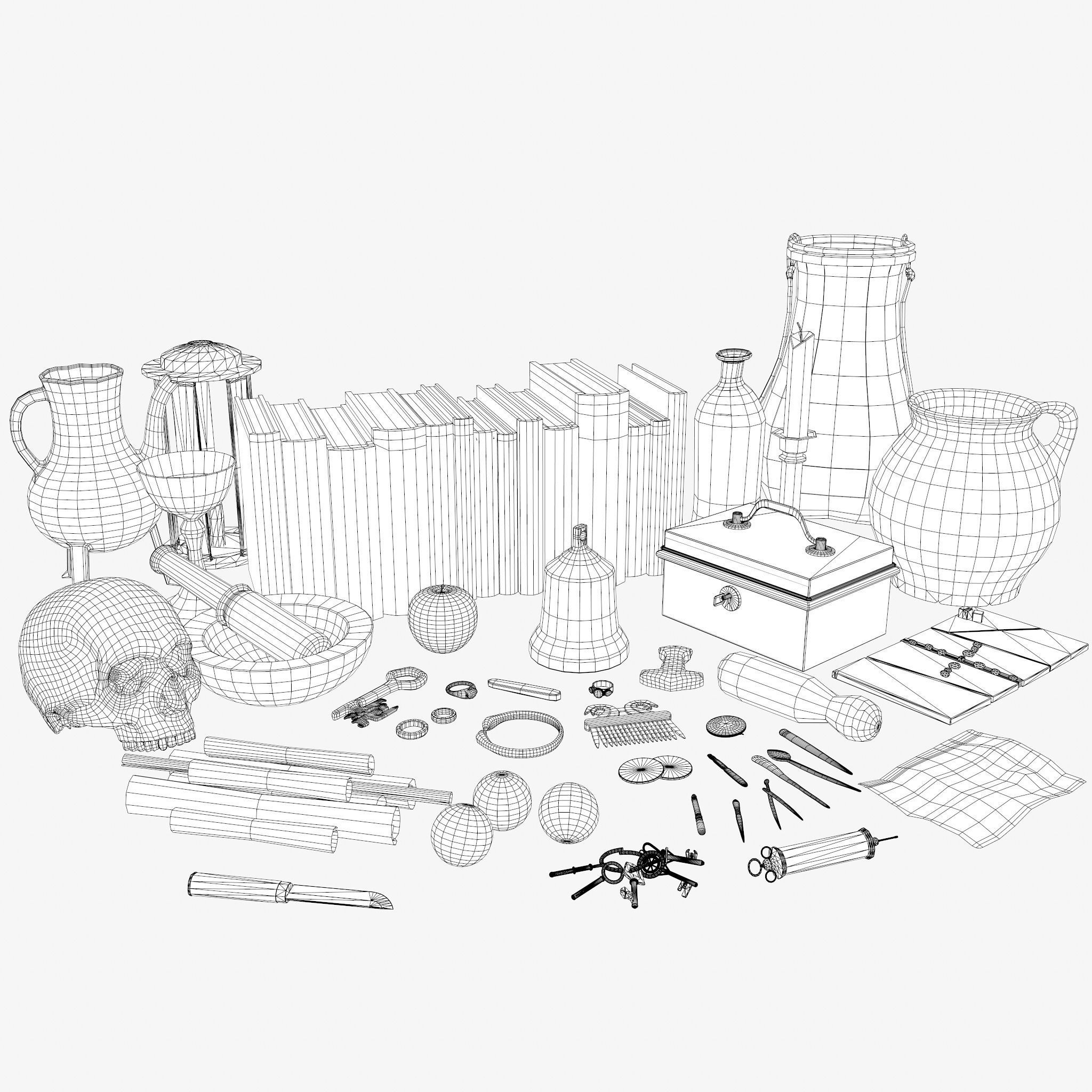 Medieval Bedroom Decor Collection 1 _108