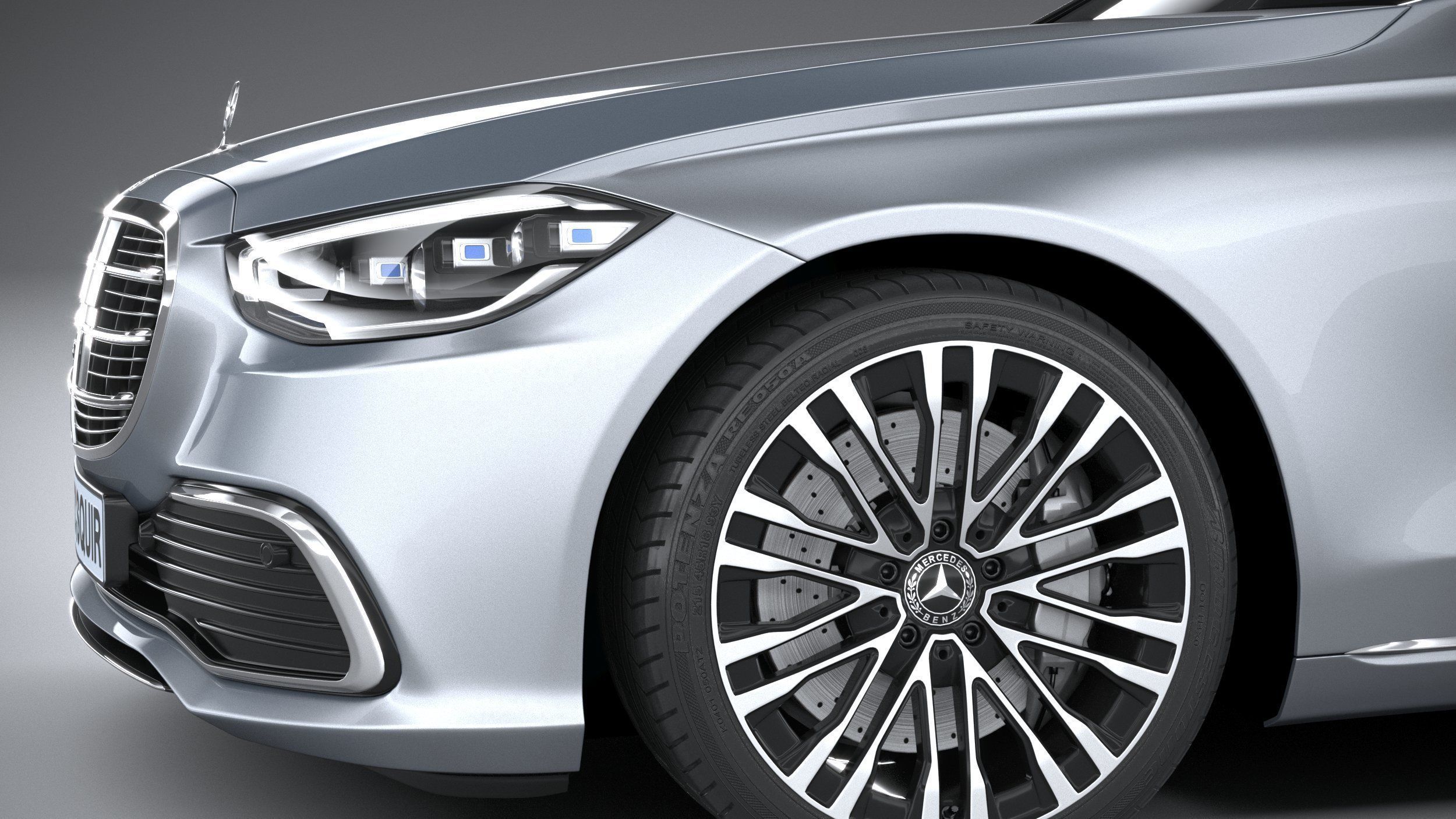 Mercedes-Benz S-Class 2021 3D model_3