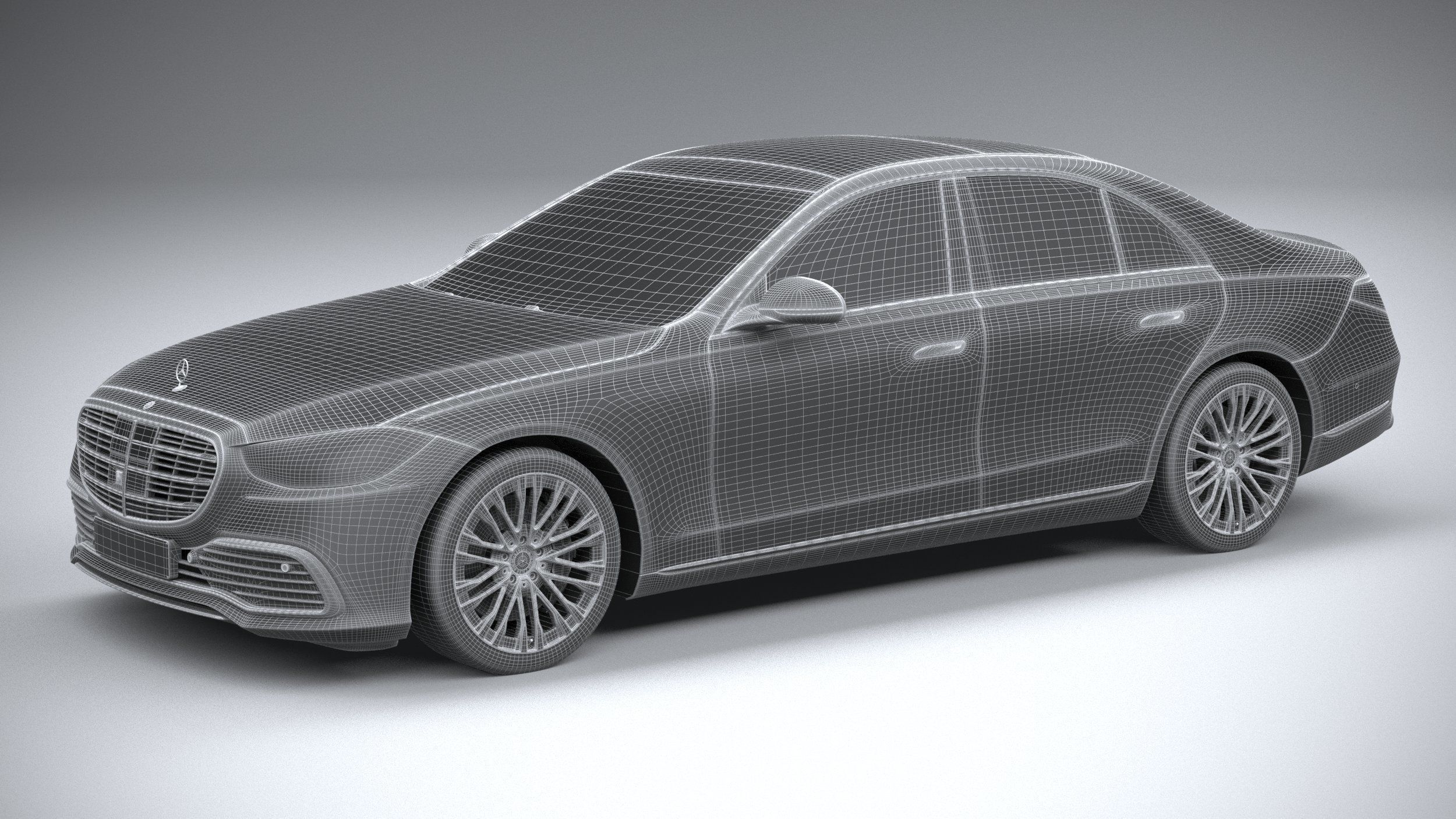Mercedes-Benz S-Class 2021 3D model_30