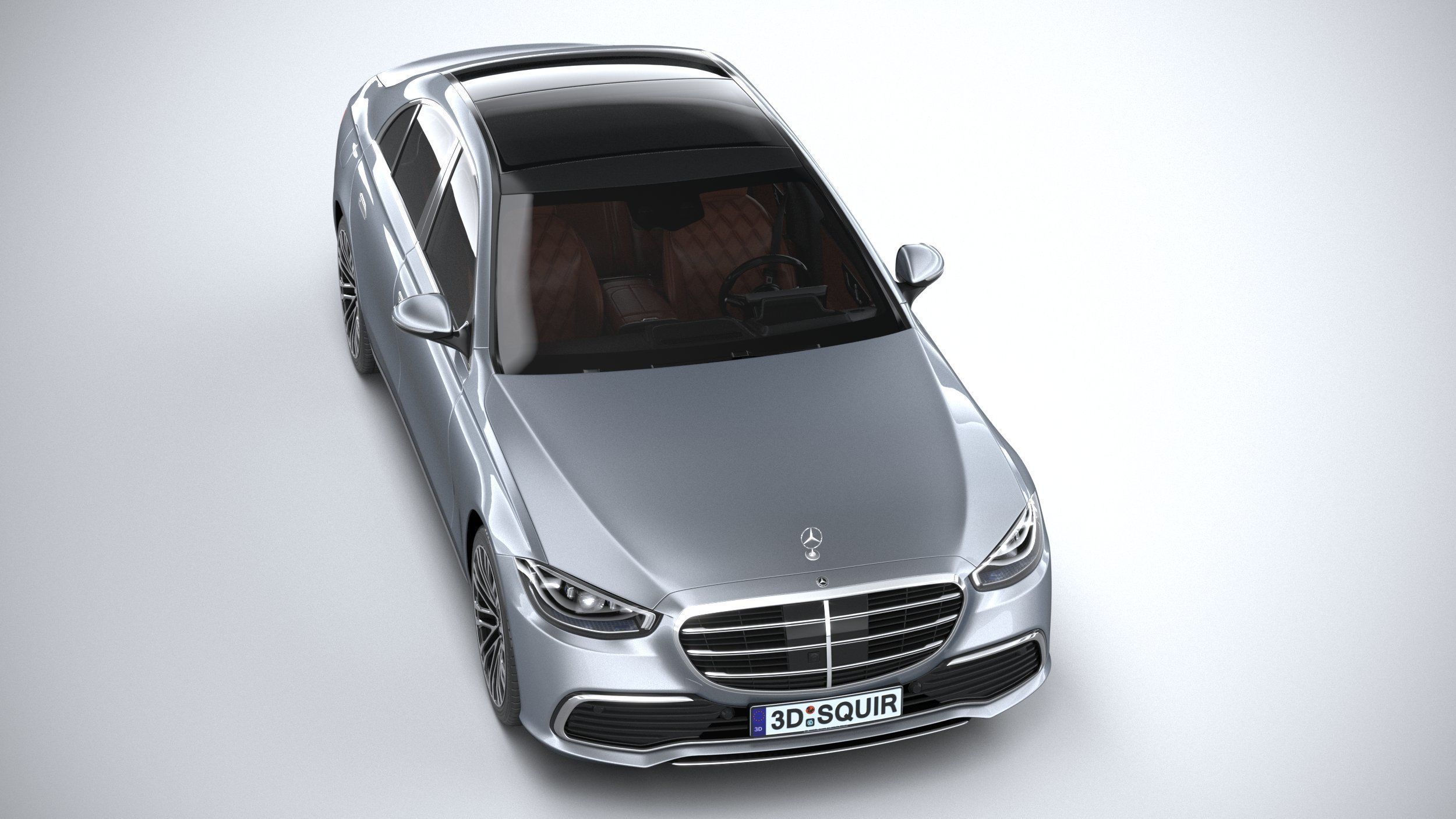Mercedes-Benz S-Class 2021 3D model_12
