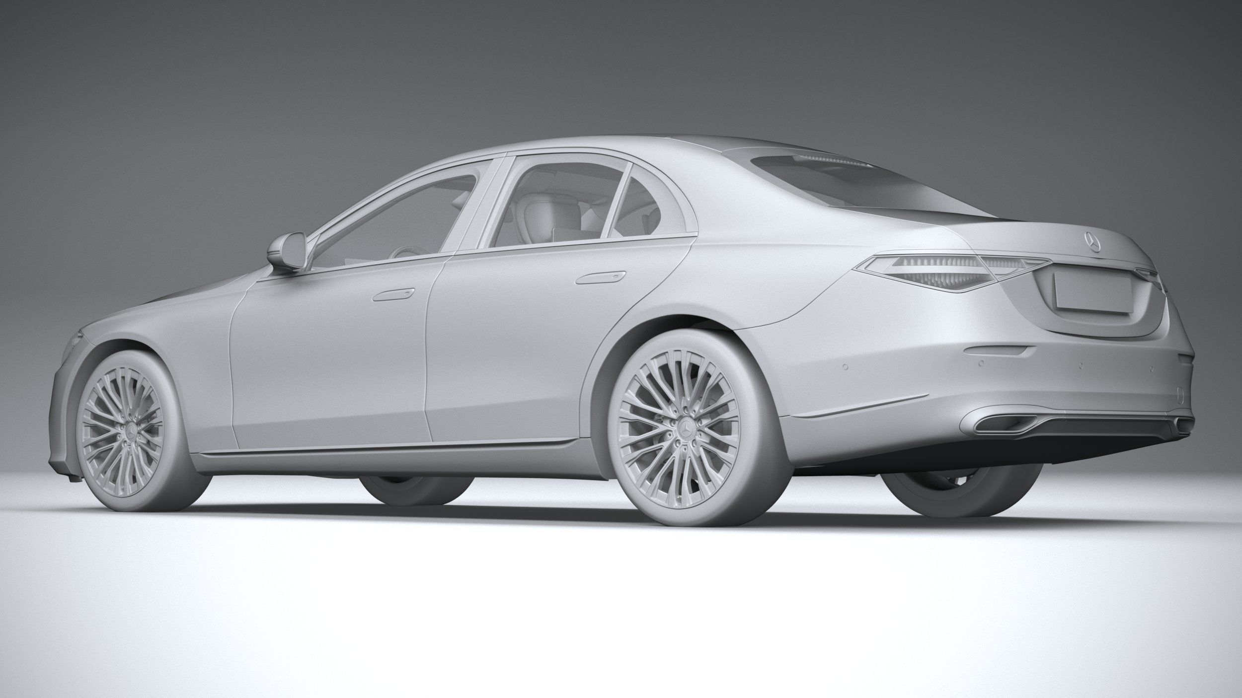 Mercedes-Benz S-Class 2021 3D model_21