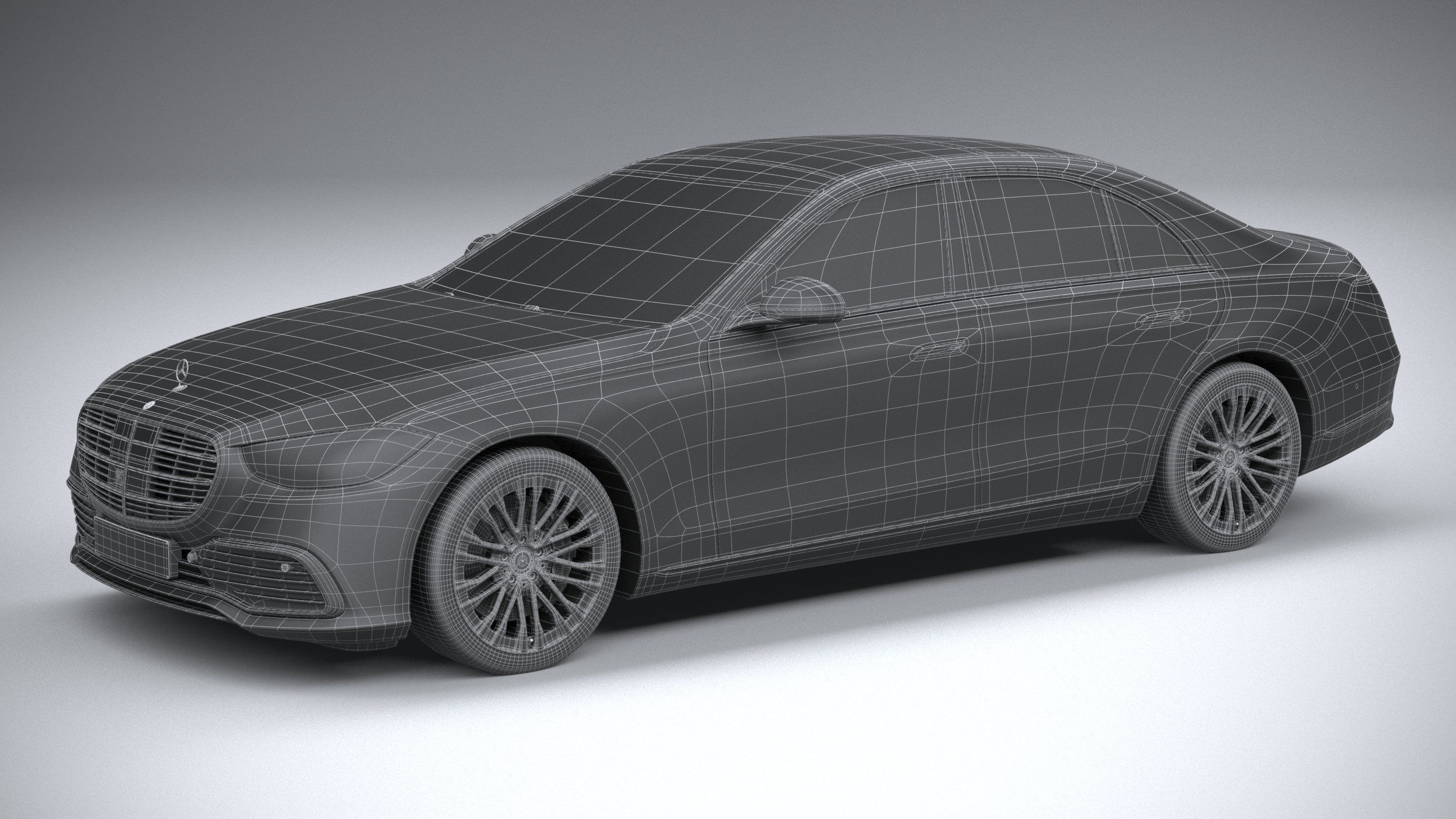Mercedes-Benz S-Class 2021 3D model_32