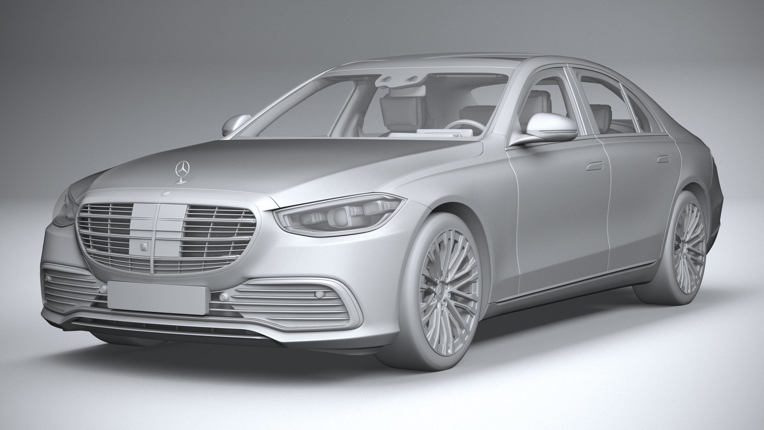 Mercedes-Benz S-Class 2021 3D model_20