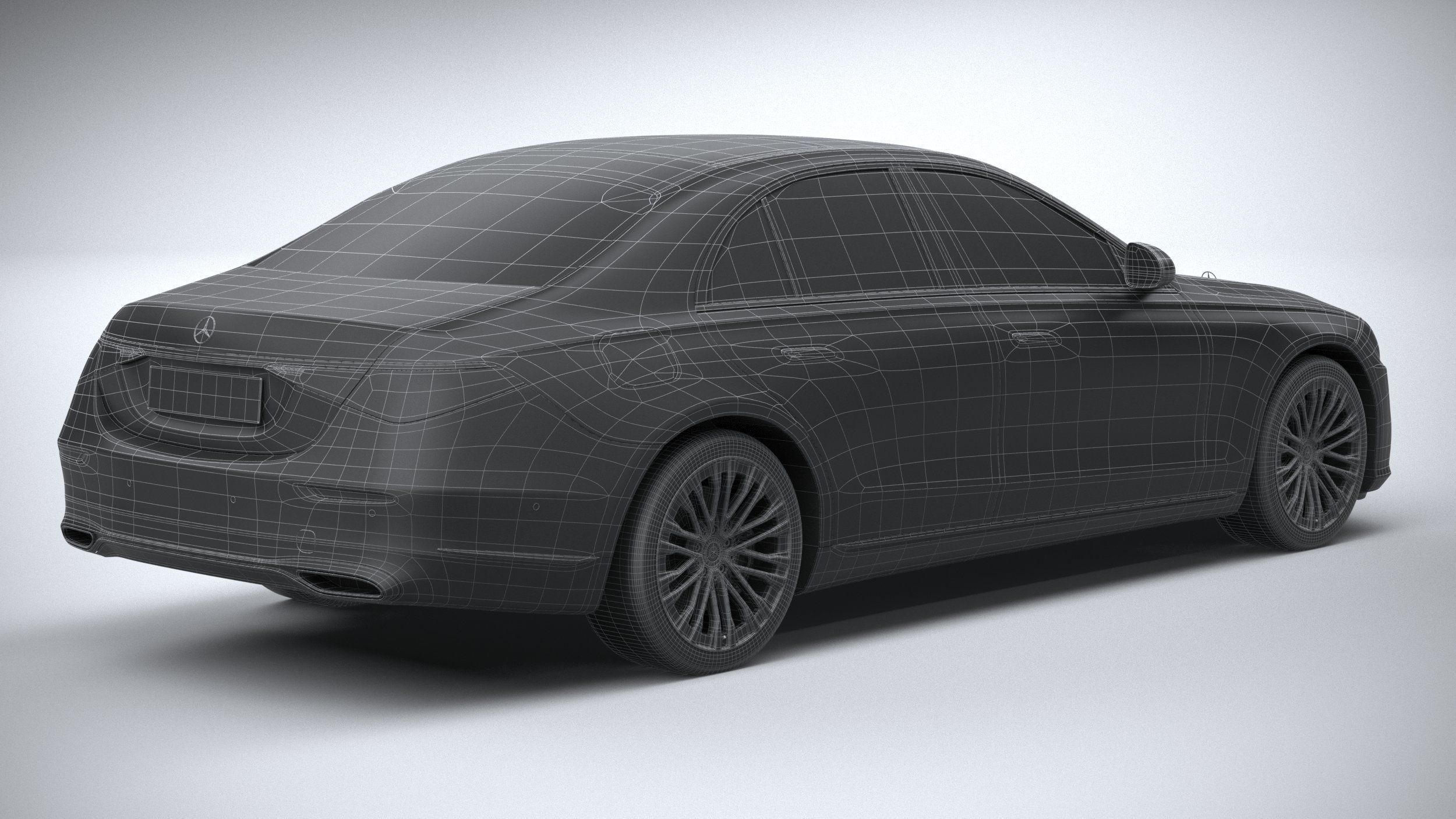 Mercedes-Benz S-Class 2021 3D model_33
