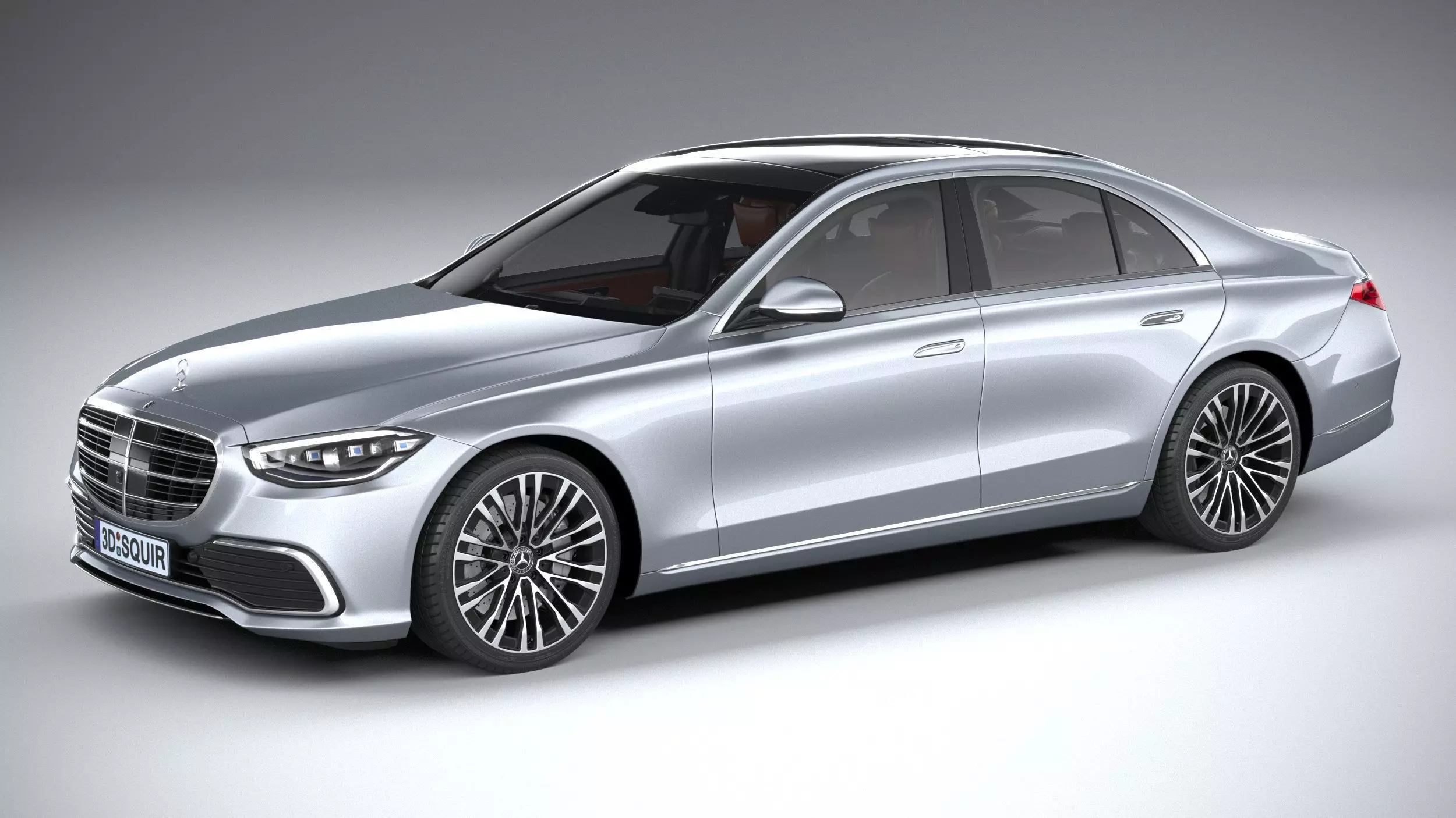 Mercedes-Benz S-Class 2021 3D model_0